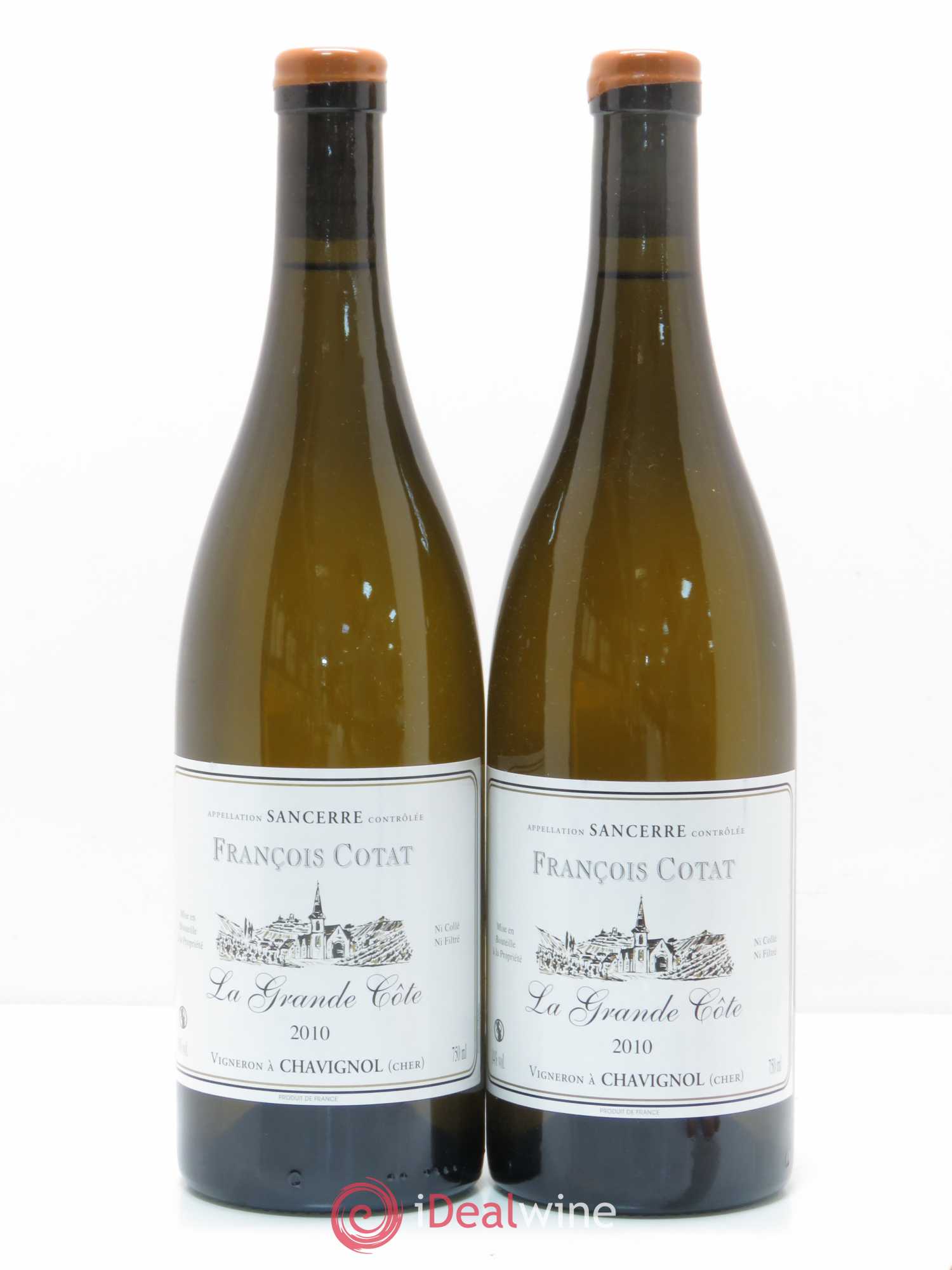 Sancerre La Grande Côte François Cotat 2010 - Lot de 2 bouteilles - 0