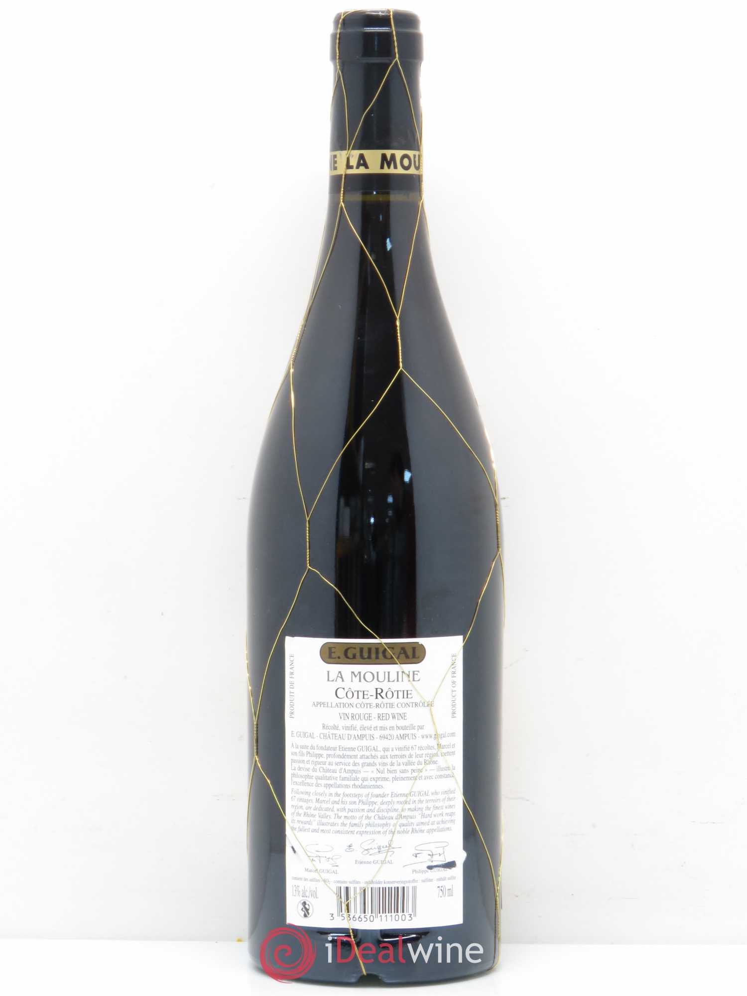 Côte-Rôtie La Mouline Guigal 2004 - Lot de 1 bouteille - 1