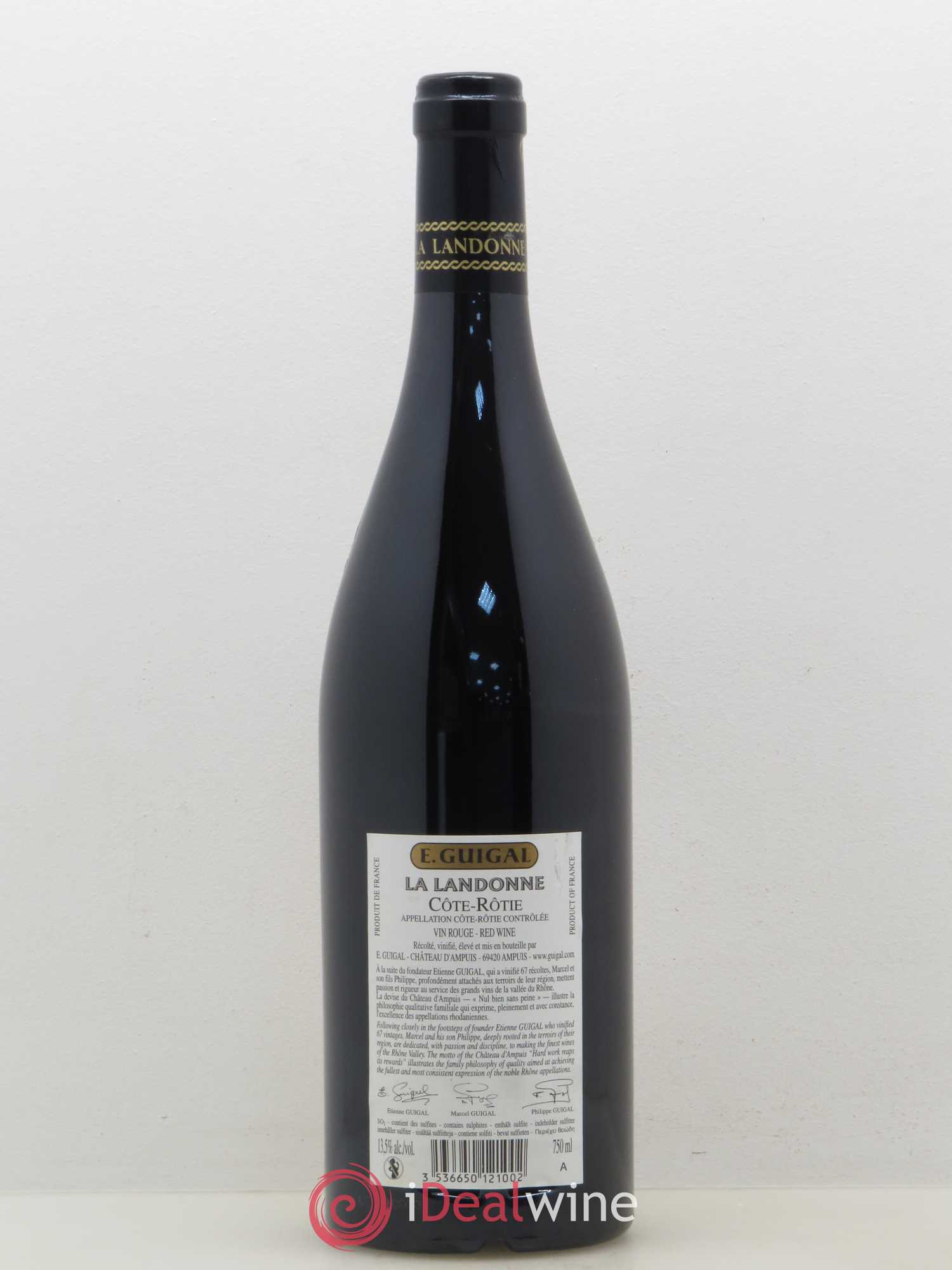 Côte-Rôtie La Landonne Guigal 2006 - Lot de 1 bouteille - 1