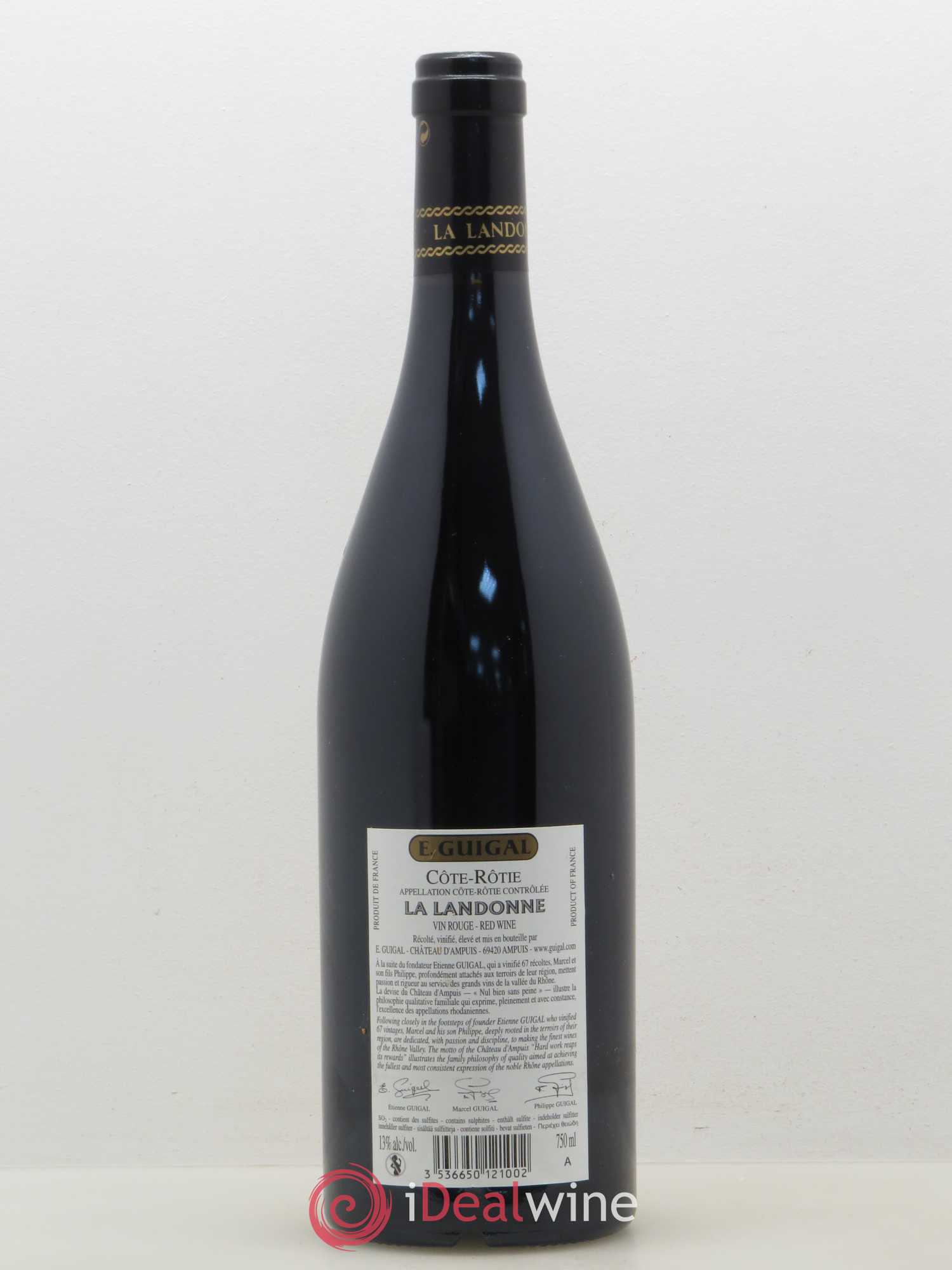 Côte-Rôtie La Landonne Guigal 2008 - Lot de 1 bouteille - 1