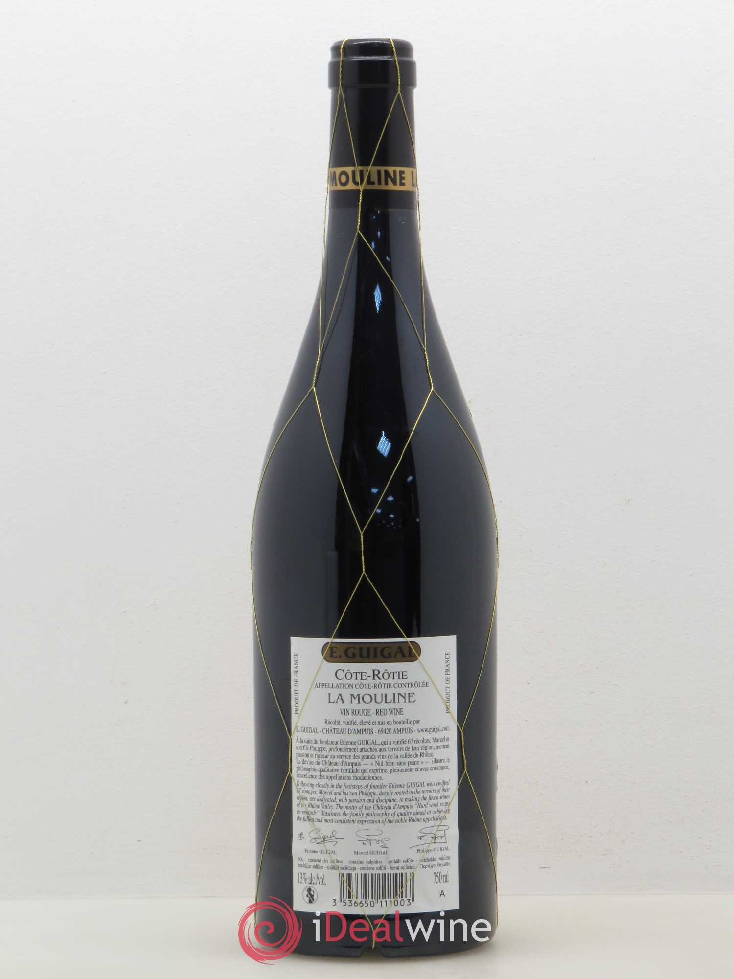Côte-Rôtie La Mouline Guigal 2008 - Lot de 1 bouteille - 1