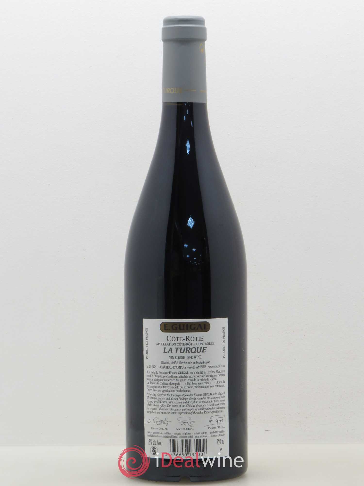 Côte-Rôtie La Turque Guigal 2008 - Lot de 1 bouteille - 1