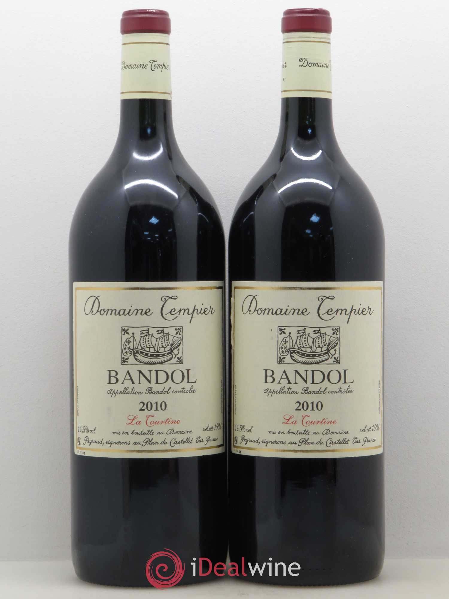 Bandol Domaine Tempier La Tourtine Famille Peyraud 2010 - Lot de 2 magnums - 0