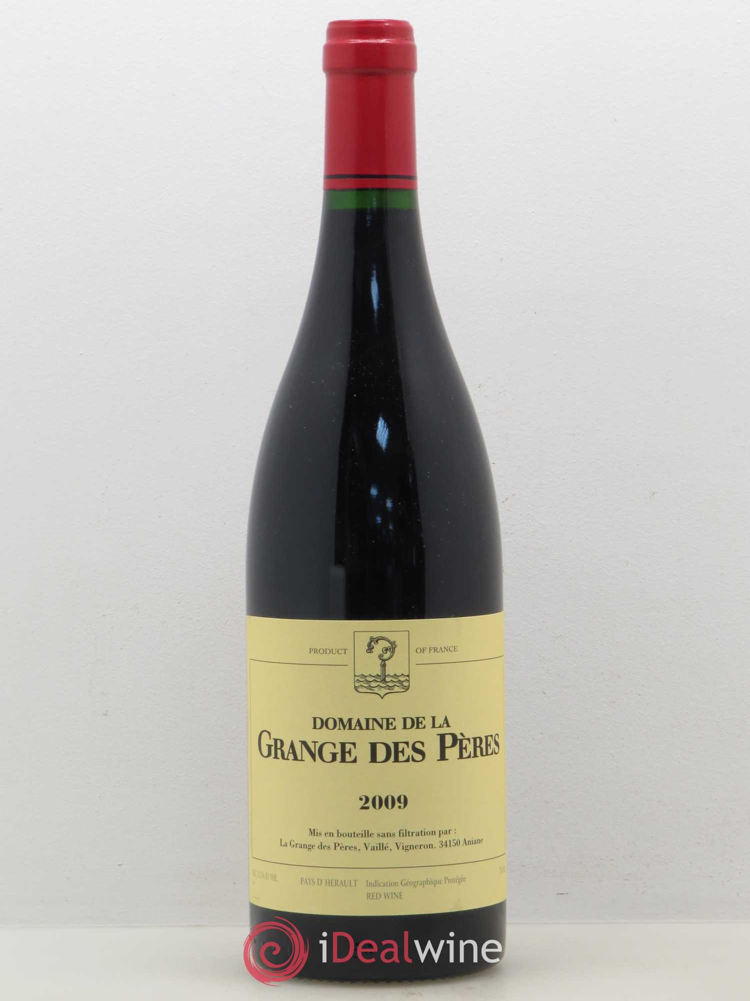 Pays d'Hérault Grange des Pères Laurent Vaillé 2009 - Lot de 1 bouteille - 0