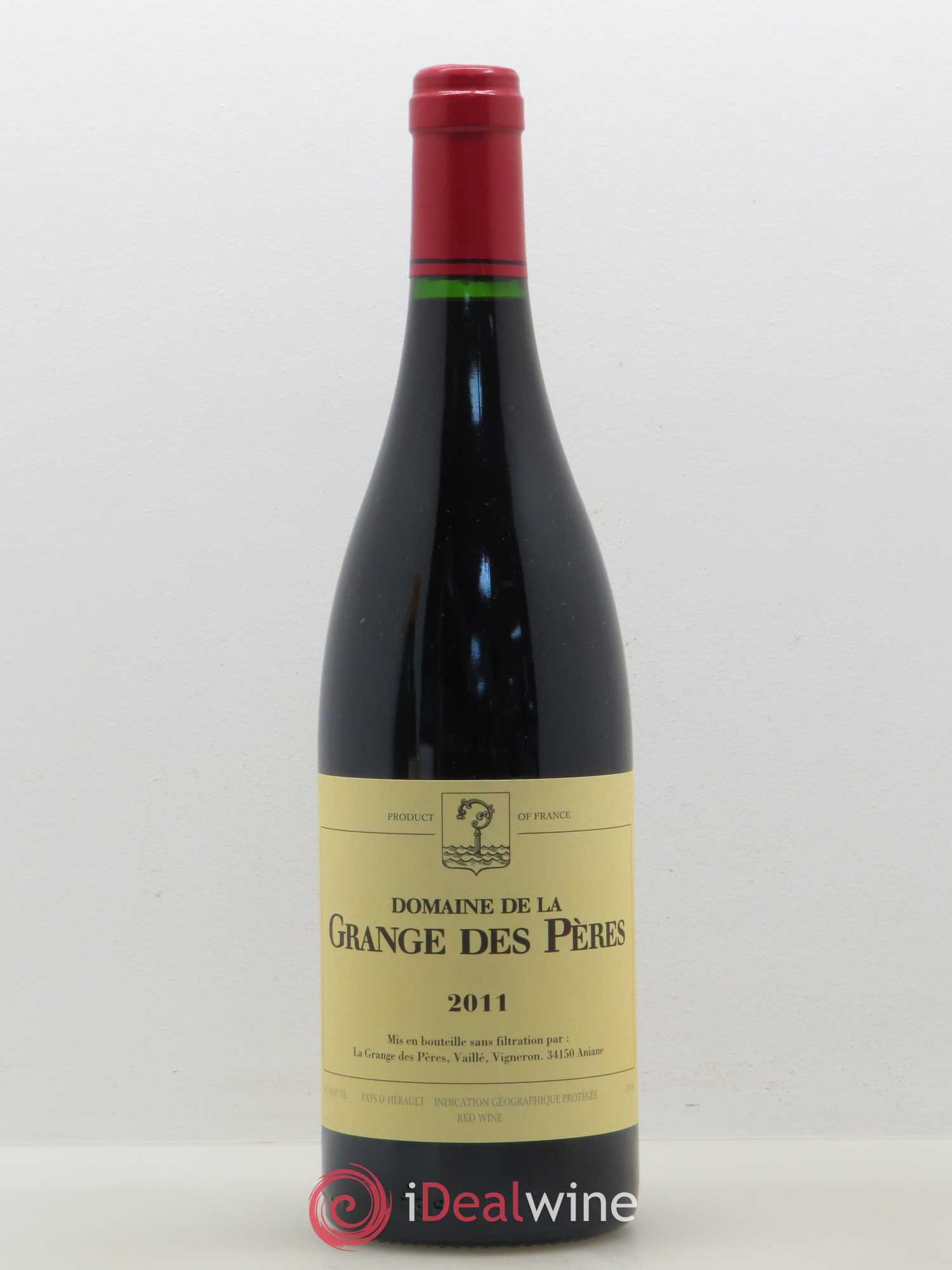 Pays d'Hérault Grange des Pères Laurent Vaillé 2011 - Lot de 1 bouteille - 0