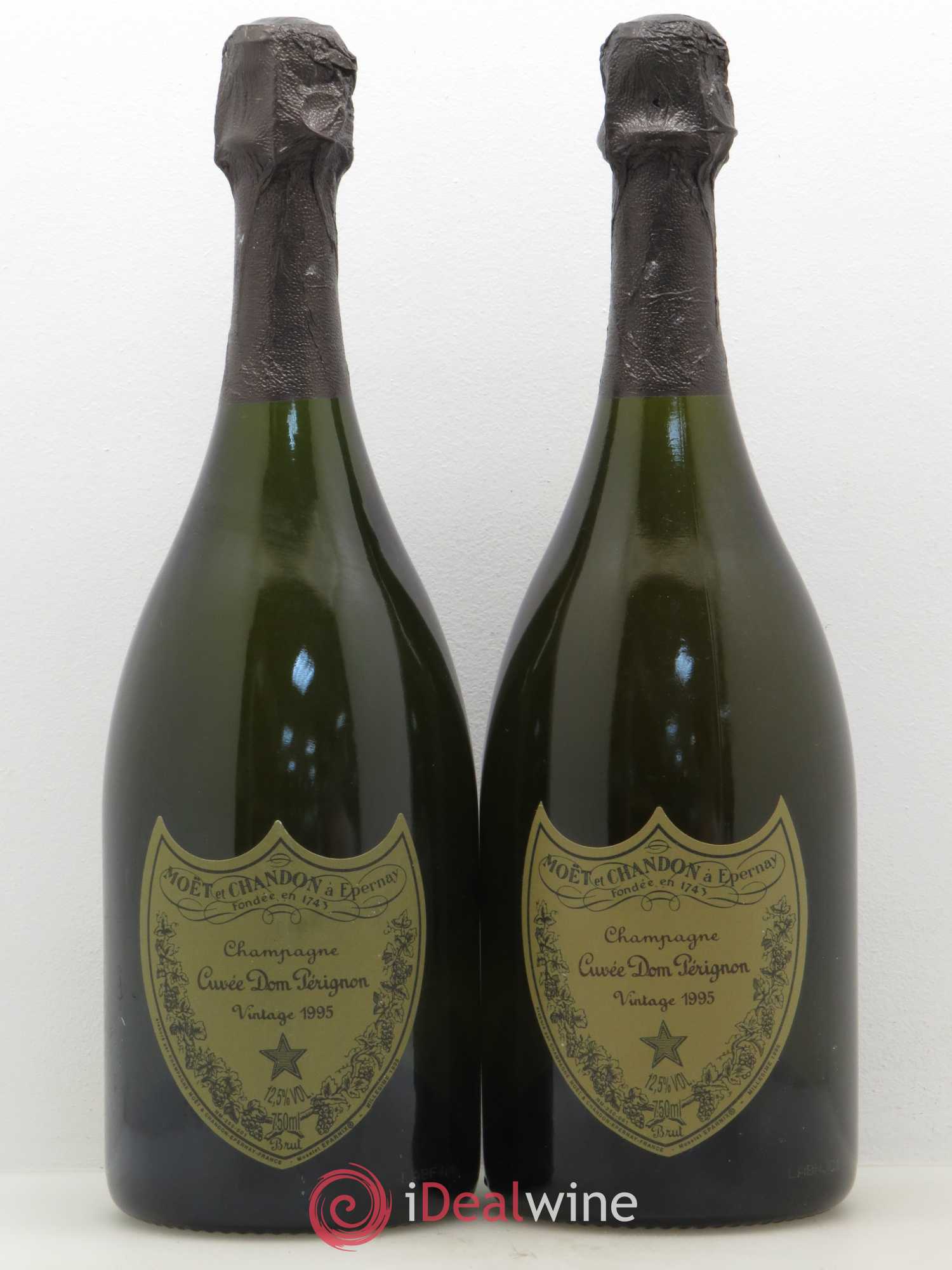 Brut Dom Pérignon 1995 - Lot de 2 bouteilles - 0