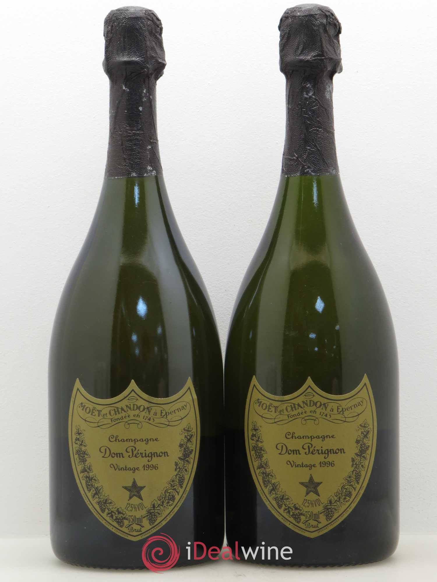 Brut Dom Pérignon 1996 - Lot de 2 bouteilles - 0