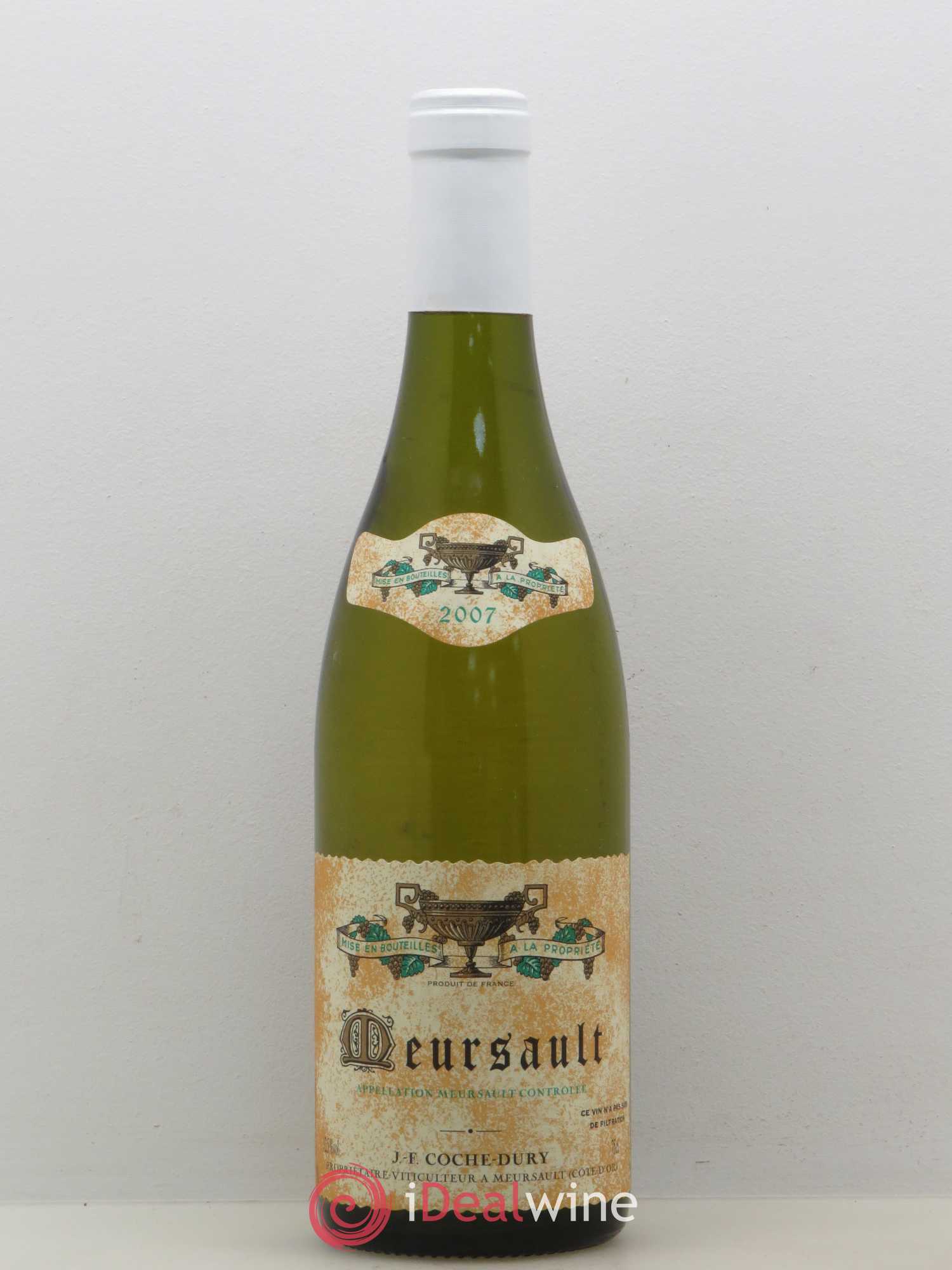 Meursault Coche Dury (Domaine) 2007 - Lot de 1 bouteille - 0