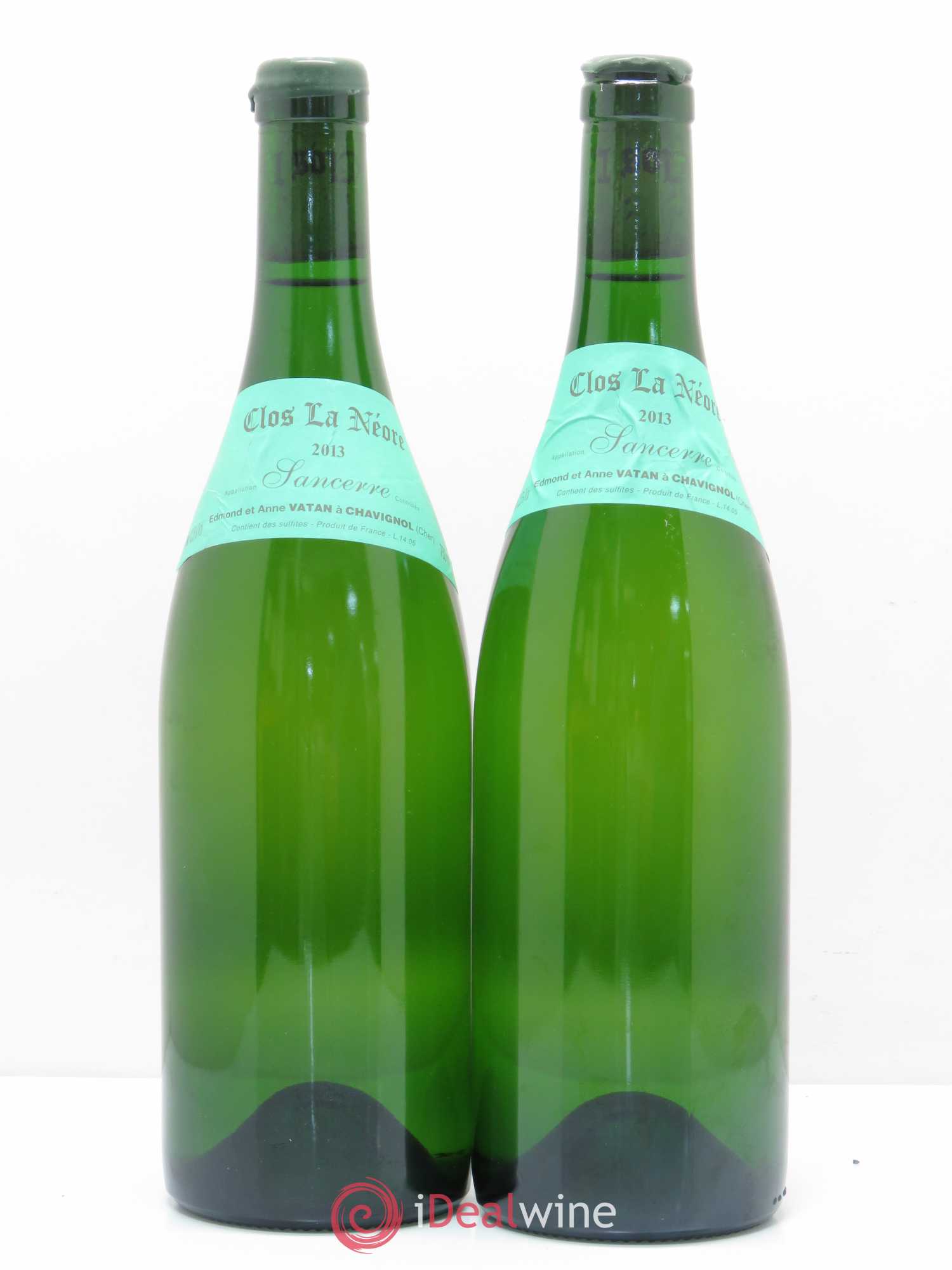 Sancerre Clos la Neore Edmond Vatan 2013 - Lot de 2 bouteilles - 0