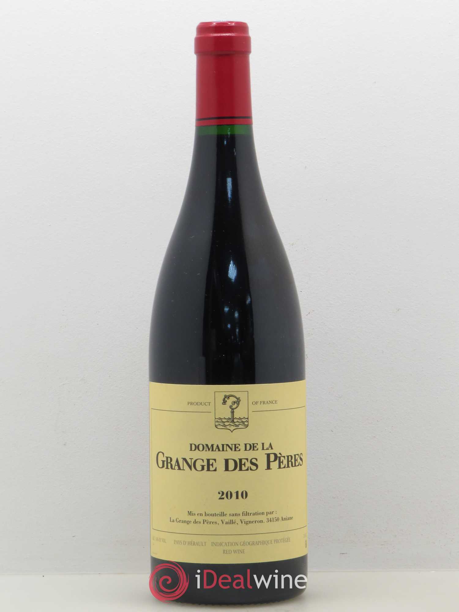Pays d'Hérault Grange des Pères Laurent Vaillé 2010 - Lot de 1 bouteille - 0
