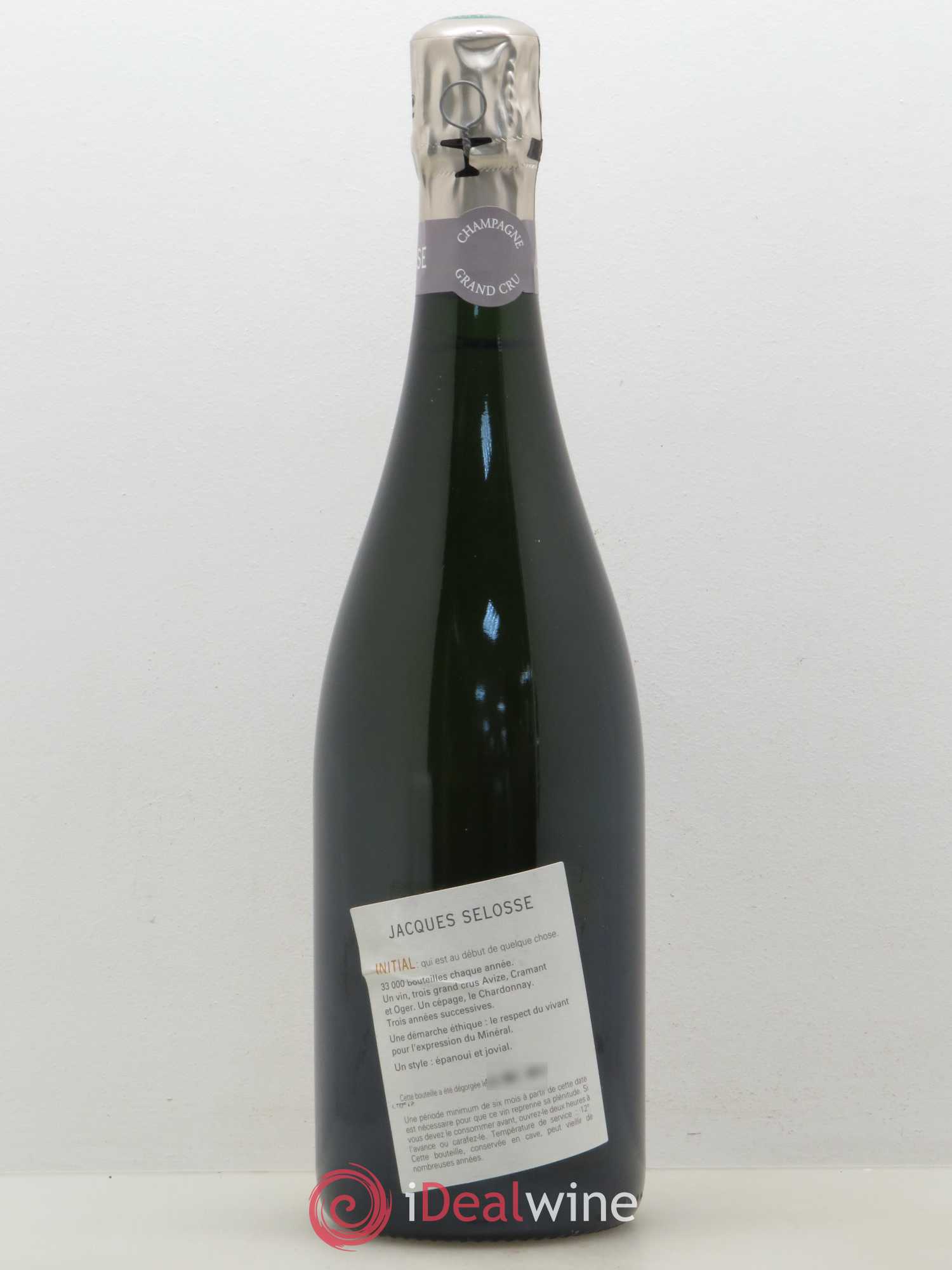 Initial Brut Jacques Selosse - Lot de 1 bouteille - 1