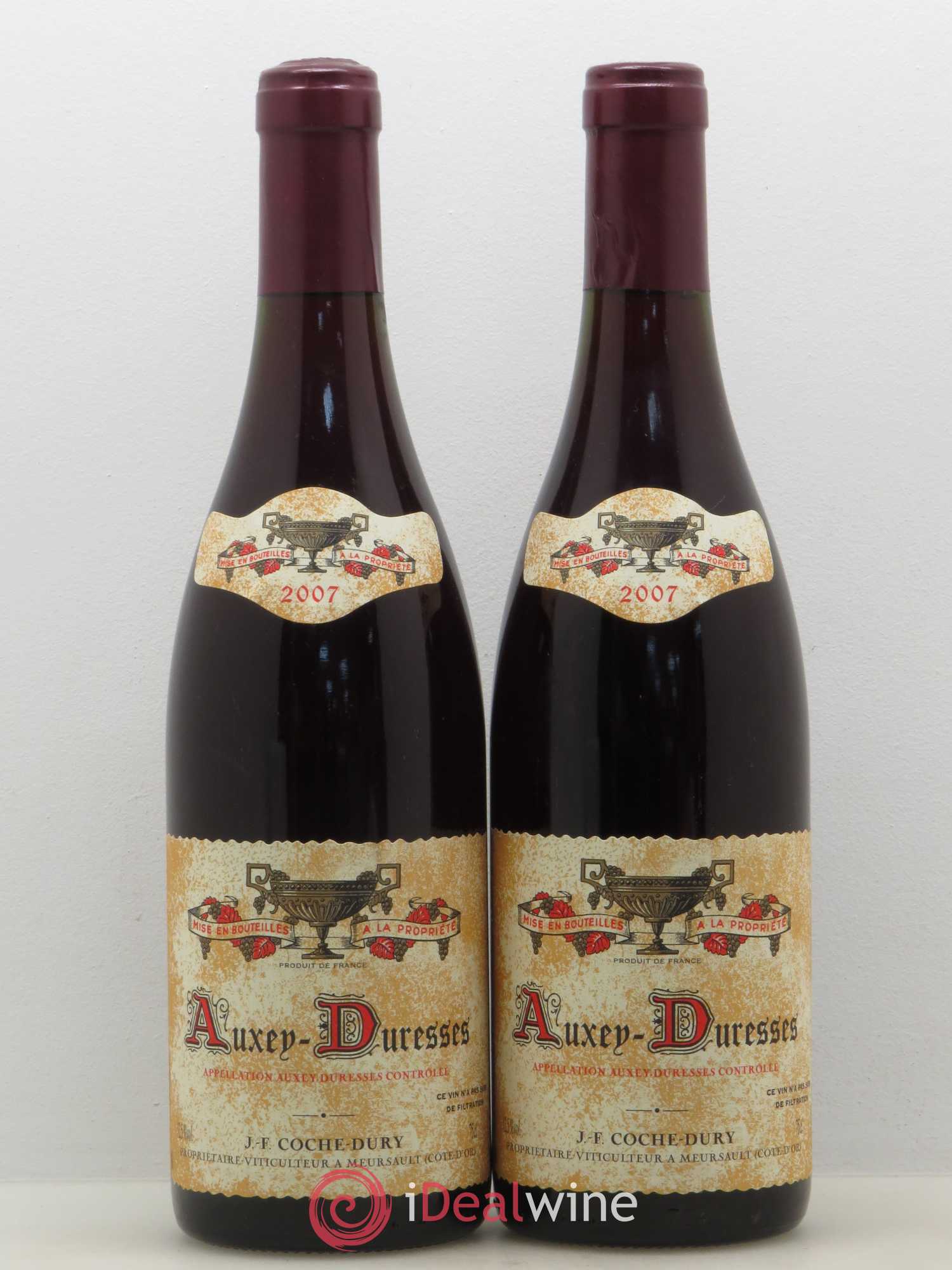 Auxey-Duresses Coche Dury (Domaine) 2007 - Lot de 2 bouteilles - 0