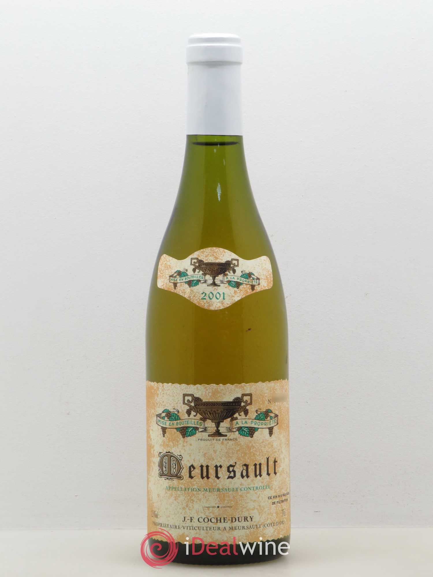 Meursault Coche Dury (Domaine) 2001 - Lot de 1 bouteille - 0