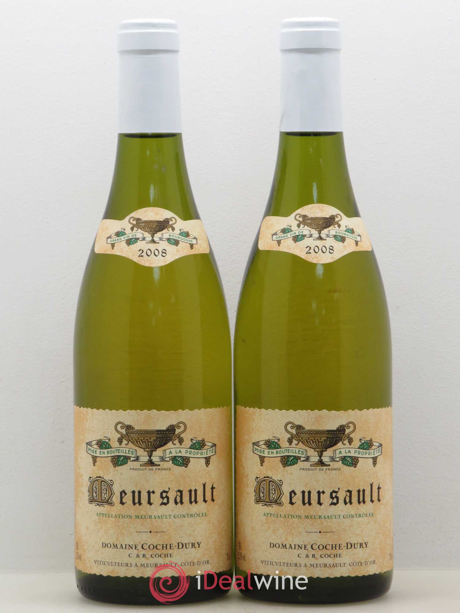 Meursault Coche Dury (Domaine) 2008 - Lot de 2 bouteilles - 0