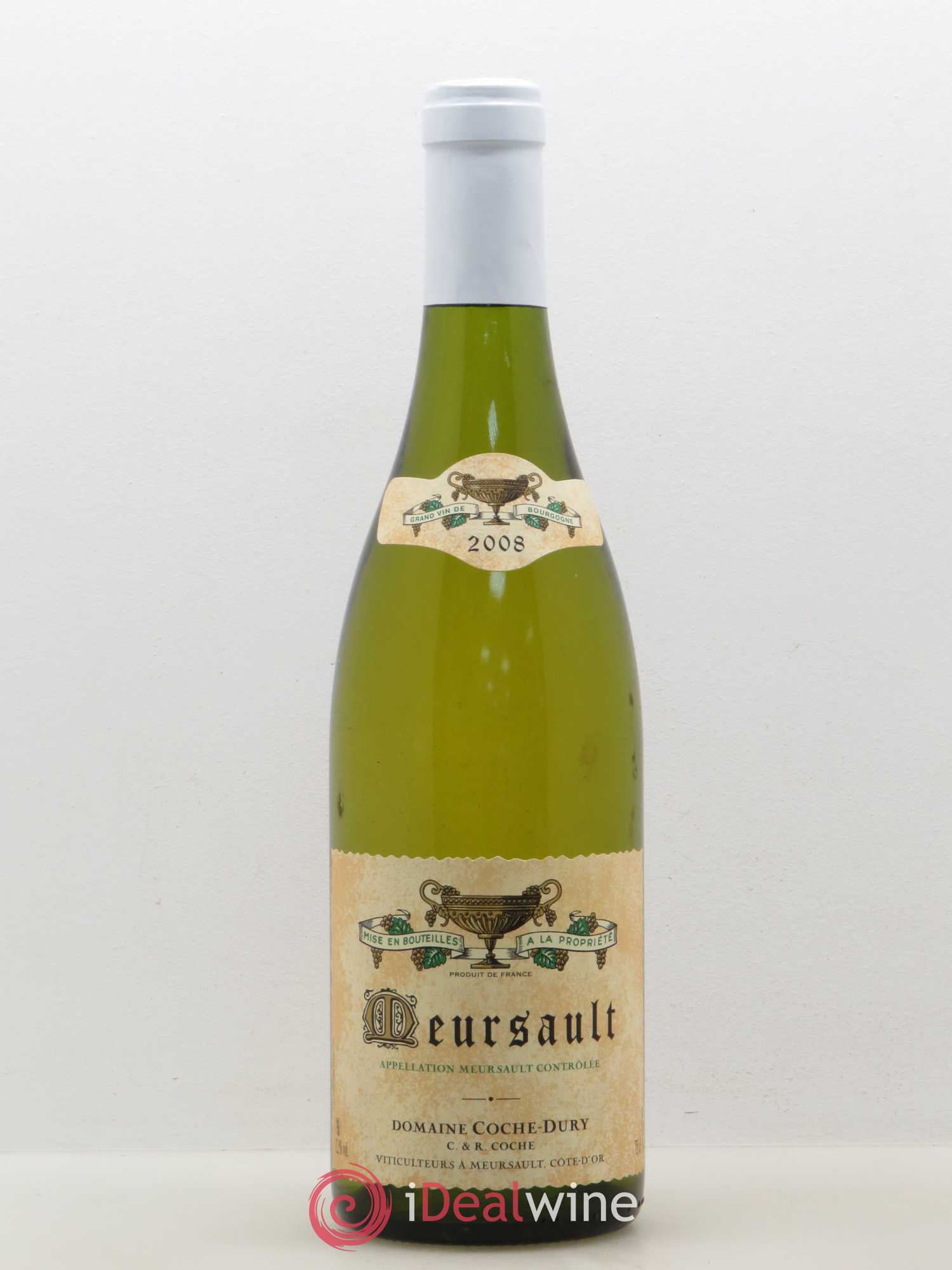 Meursault Coche Dury (Domaine) 2008 - Lot de 1 bouteille - 0