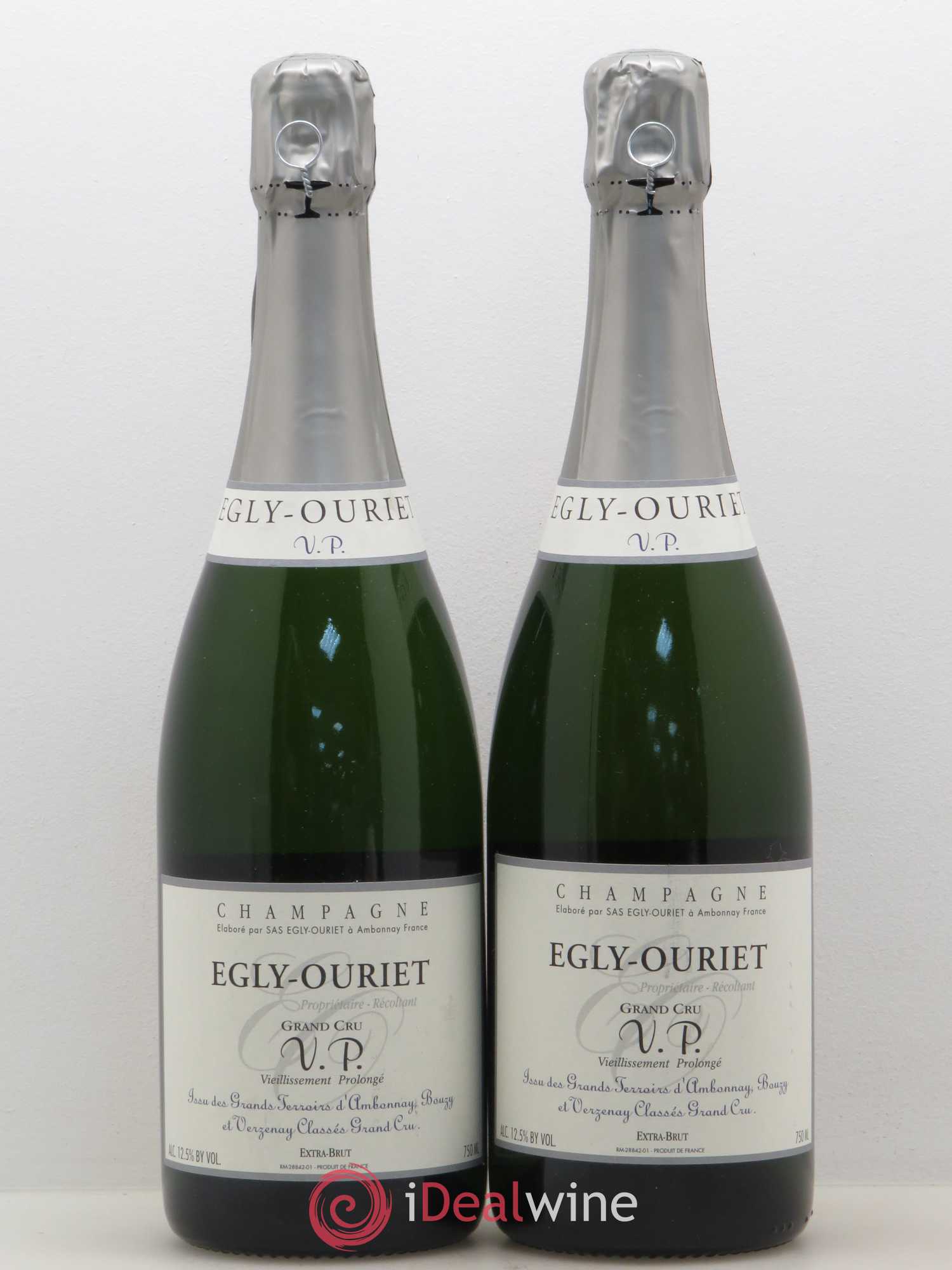 Extra-Brut VP Egly-Ouriet Grand Cru - Lot de 2 bouteilles - 0