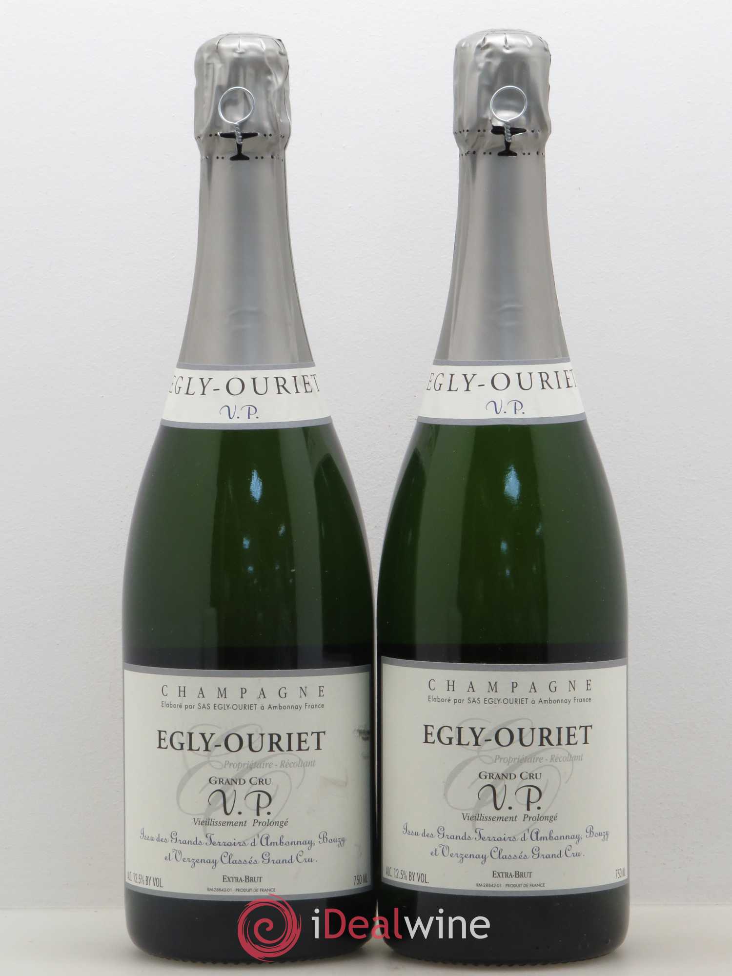 Extra-Brut VP Egly-Ouriet Grand Cru - Lot de 2 bouteilles - 0