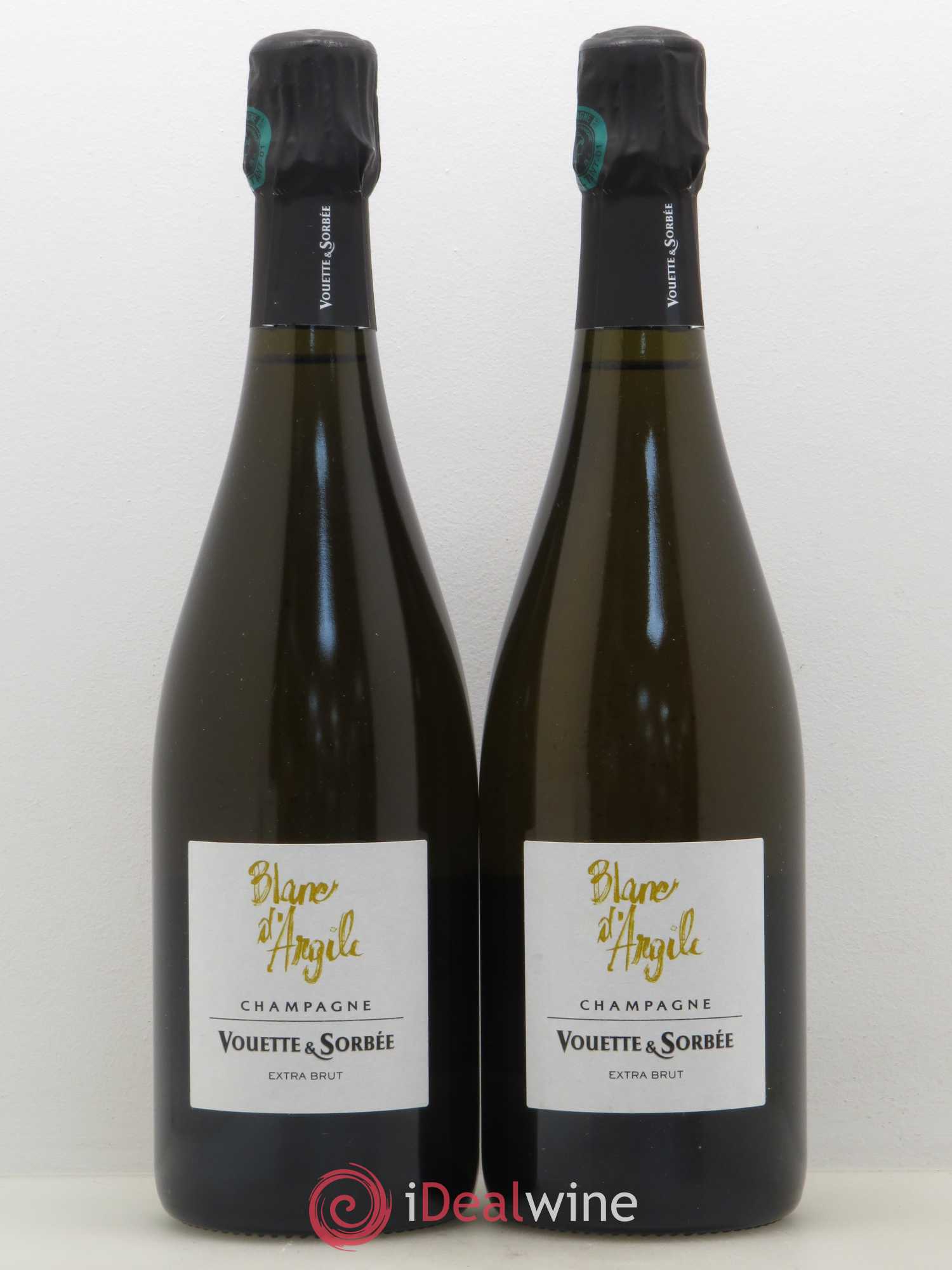Champagne Blanc d'argile Vouette & Sorbée - Posten von 2 Flaschen - 0