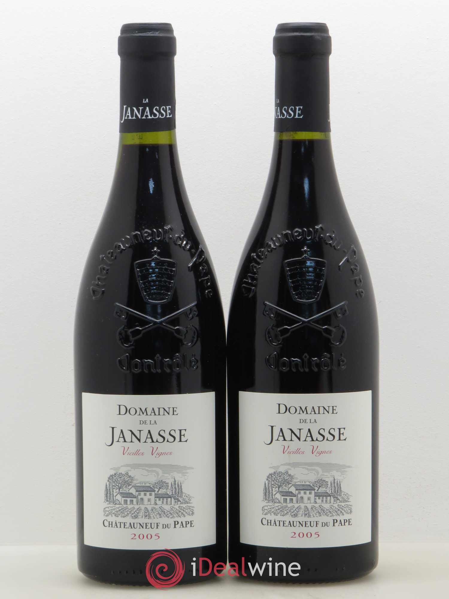 Châteauneuf-du-Pape Cuvée Vieilles Vignes La Janasse (Domaine de) 2005 - Lot de 2 bouteilles - 0