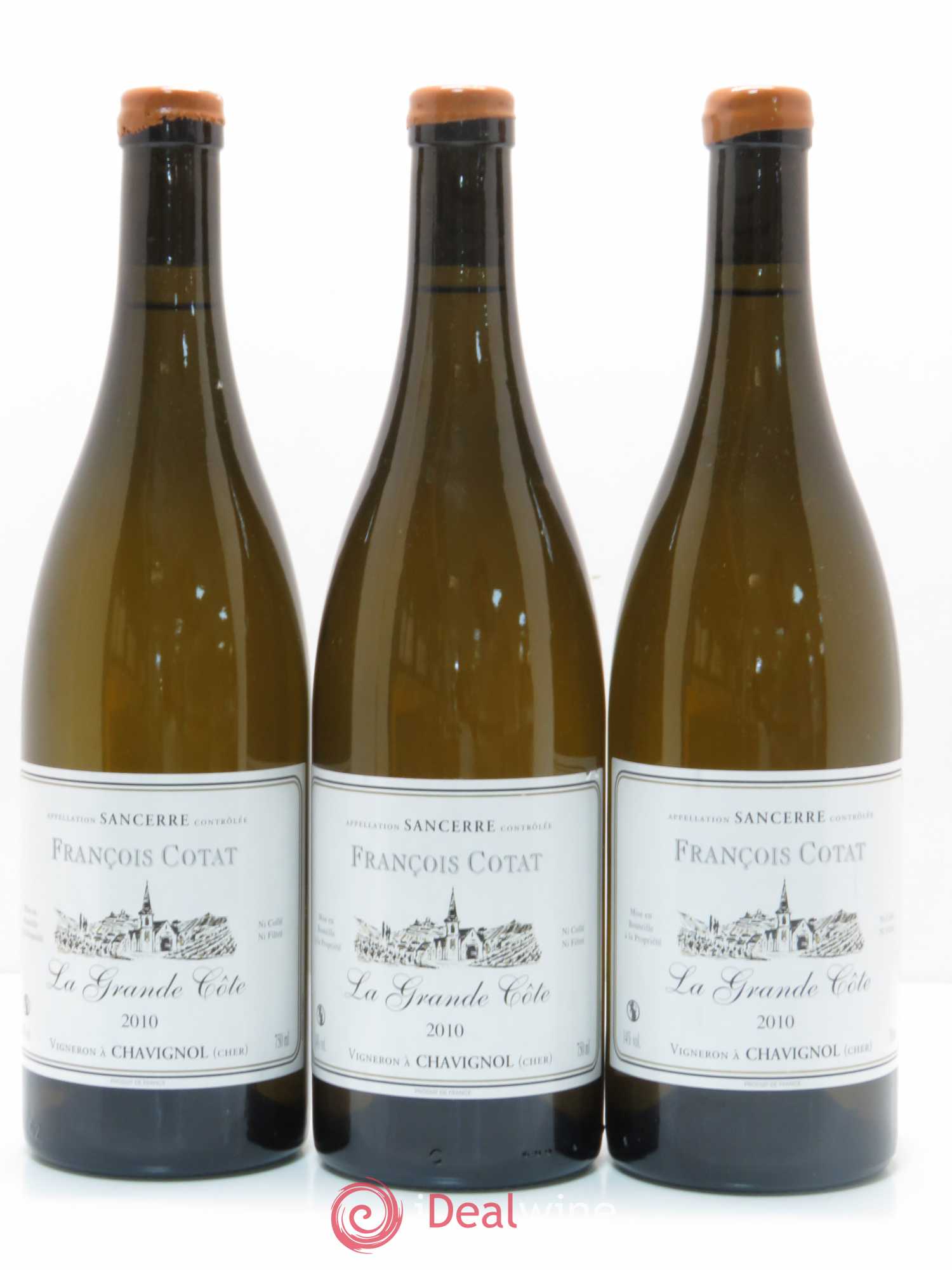 Sancerre La Grande Côte François Cotat 2010 - Lot de 3 bouteilles - 0