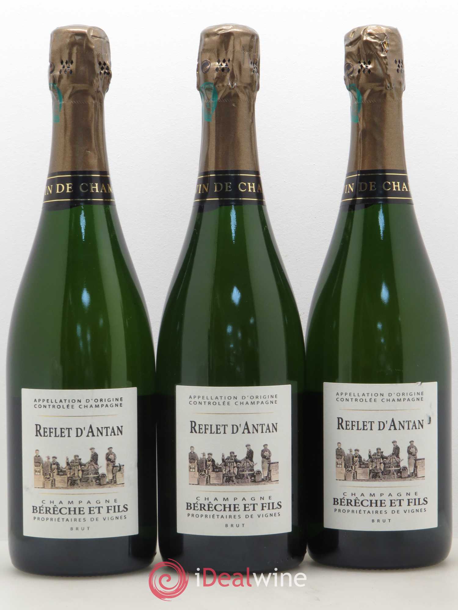 Reflet d'Antan Bérêche et Fils - Lot de 3 bouteilles - 0