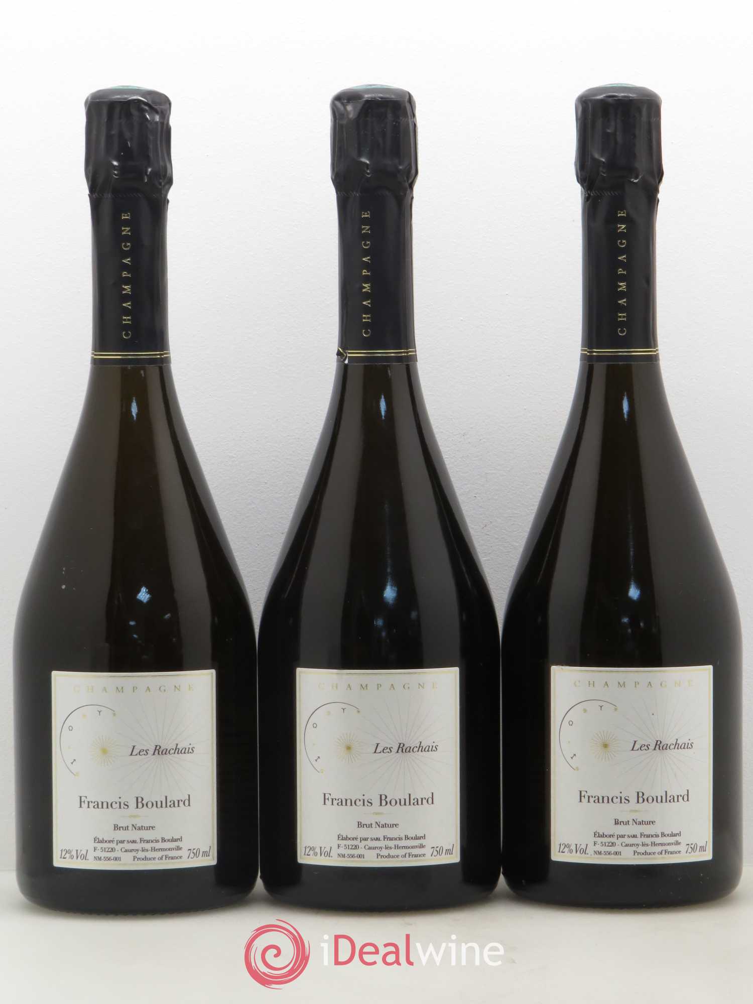 Les Rachais Francis Boulard - Lot de 3 bouteilles - 0