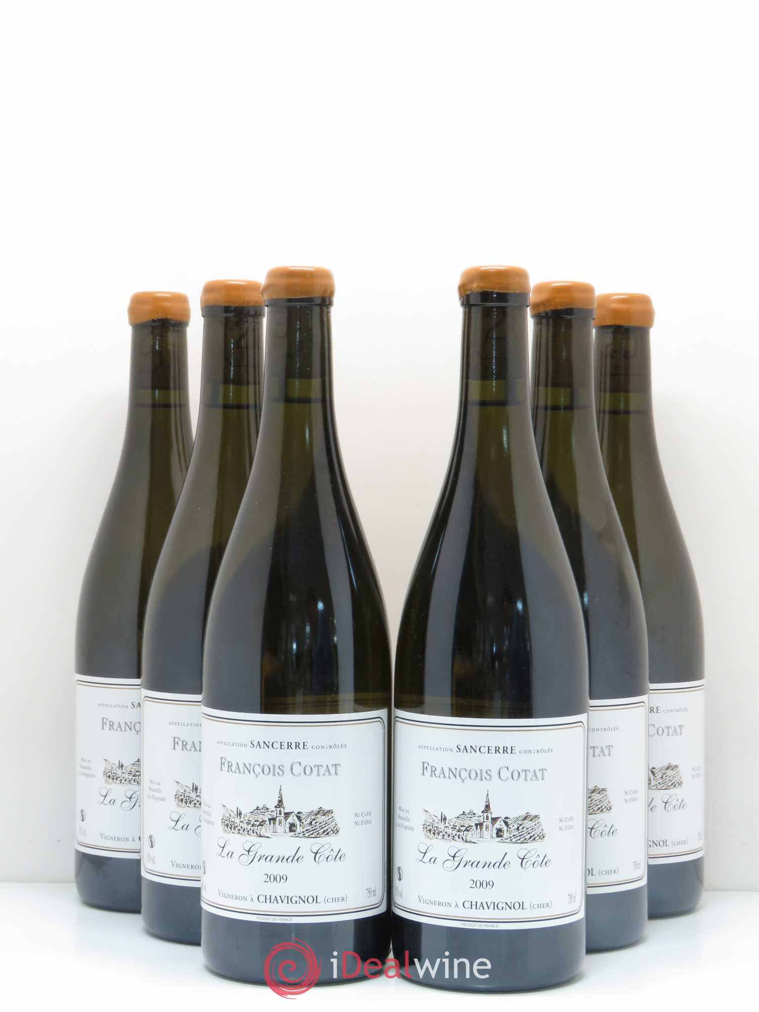 Sancerre La Grande Côte François Cotat 2009 - Lot de 6 bouteilles - 0