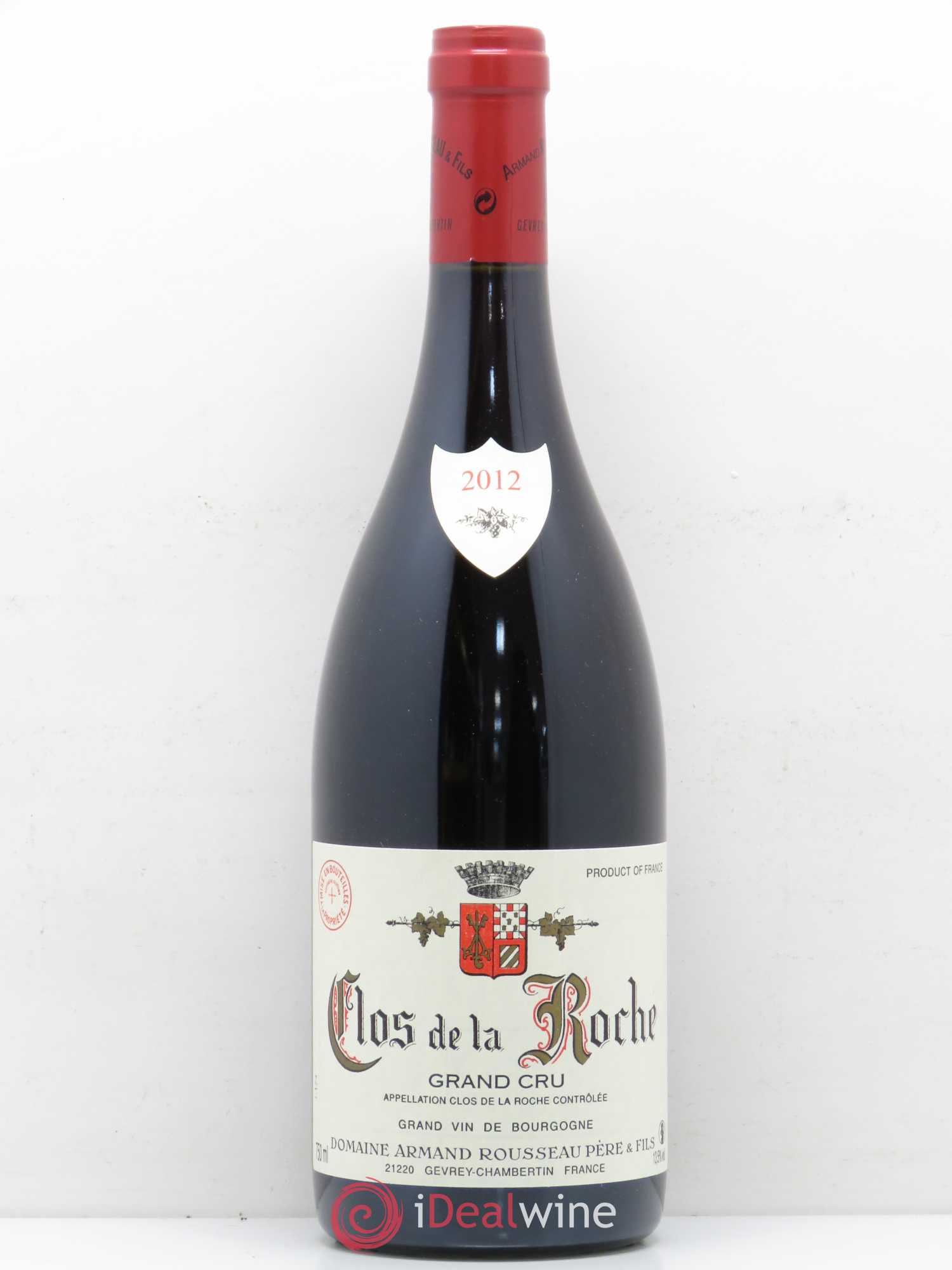 Clos de la Roche Grand Cru Armand Rousseau (Domaine) 2012 - Posten von 1 Flasche - 0