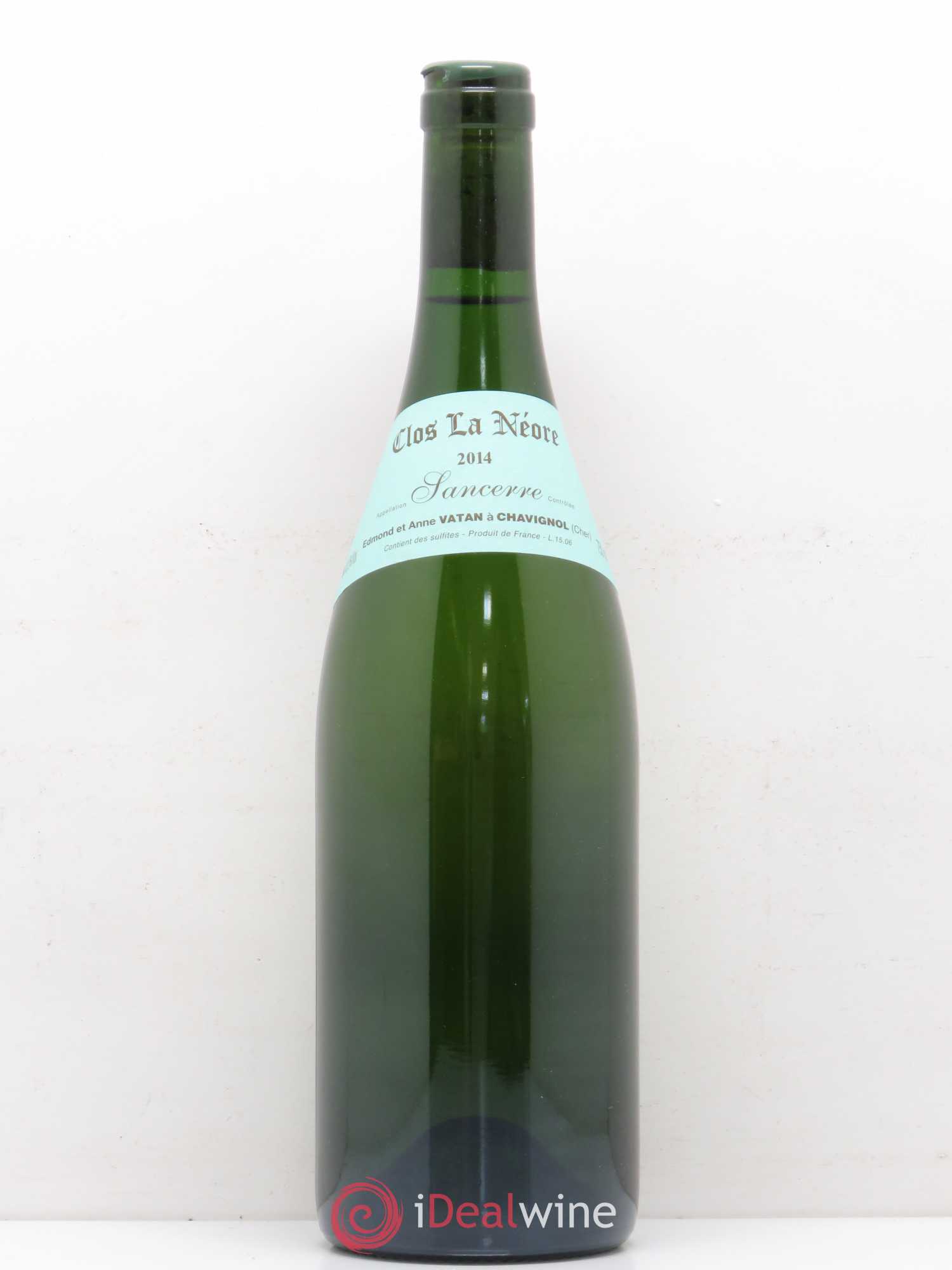 Sancerre Clos la Neore Edmond Vatan 2014 - Lot de 1 bouteille - 0