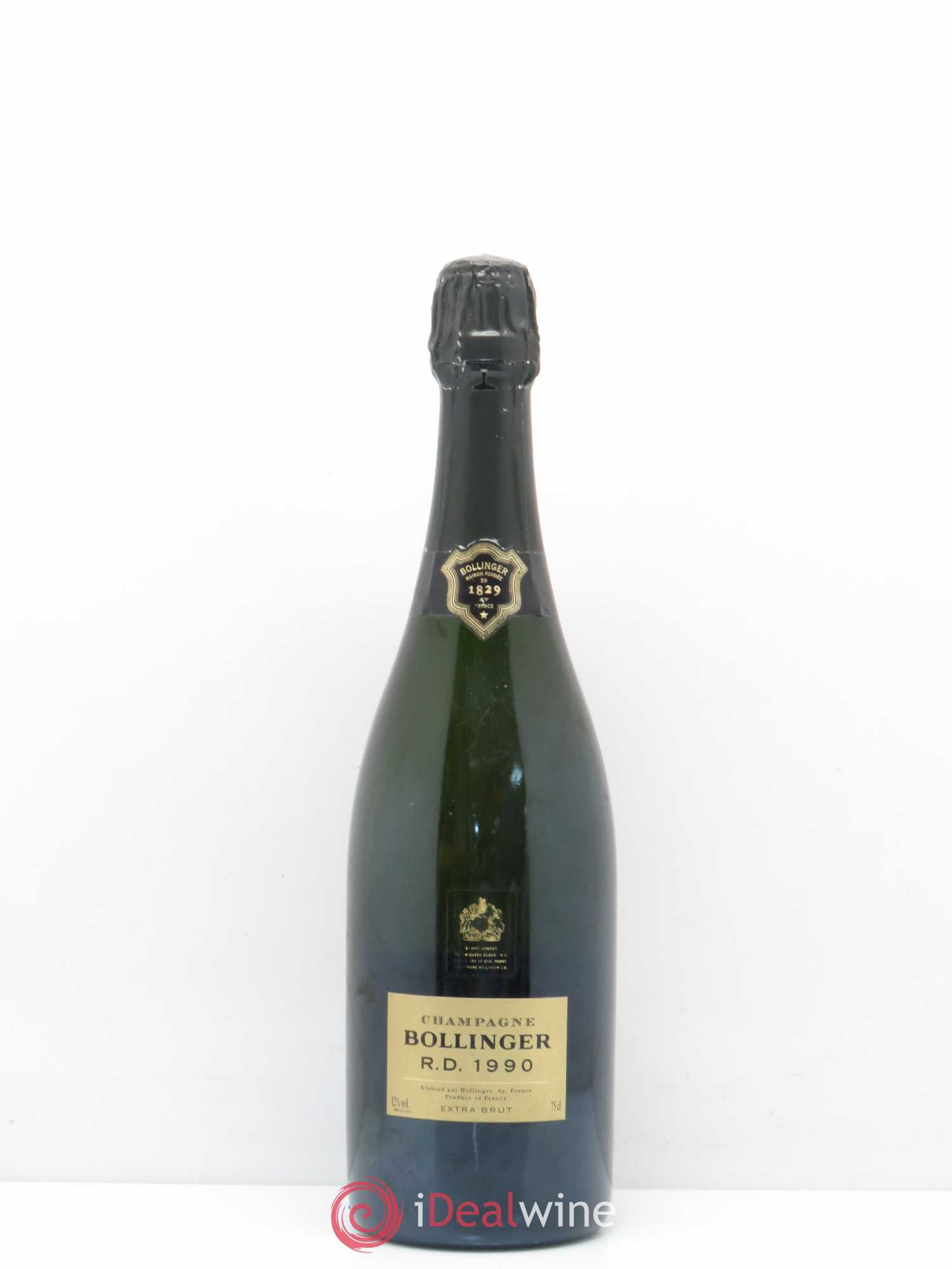 R.D. Extra-Brut Bollinger 1990 - Lot de 1 bouteille - 0