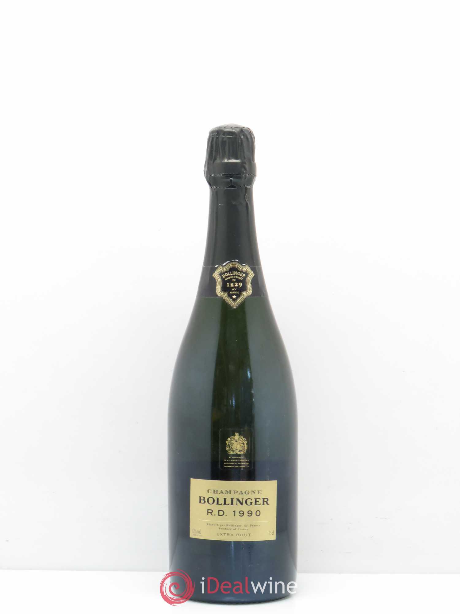 R.D. Extra-Brut Bollinger 1990 - Lot de 1 bouteille - 0