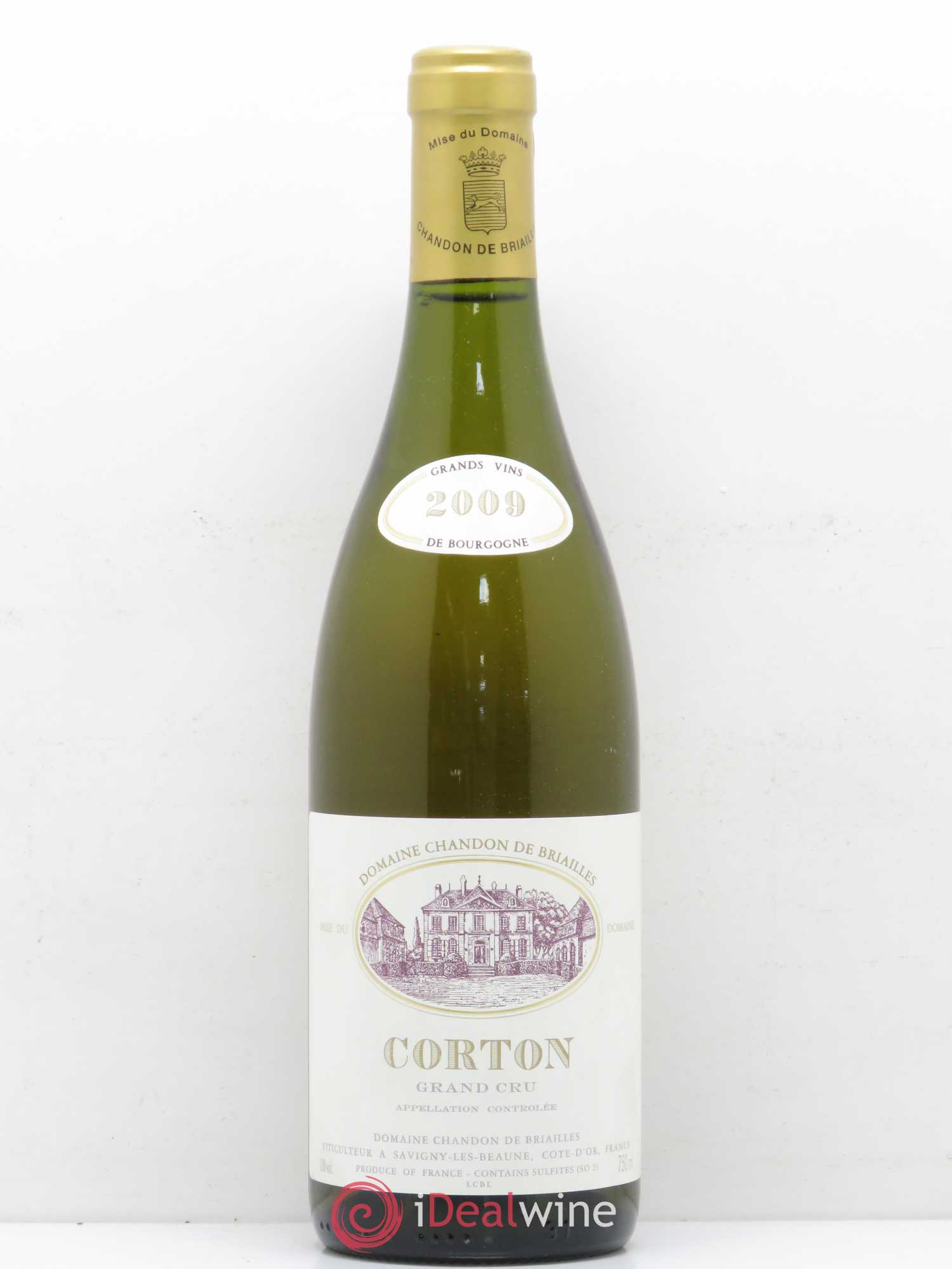 Corton Grand Cru Chandon de Briailles 2009 - Lot de 1 bouteille - 0