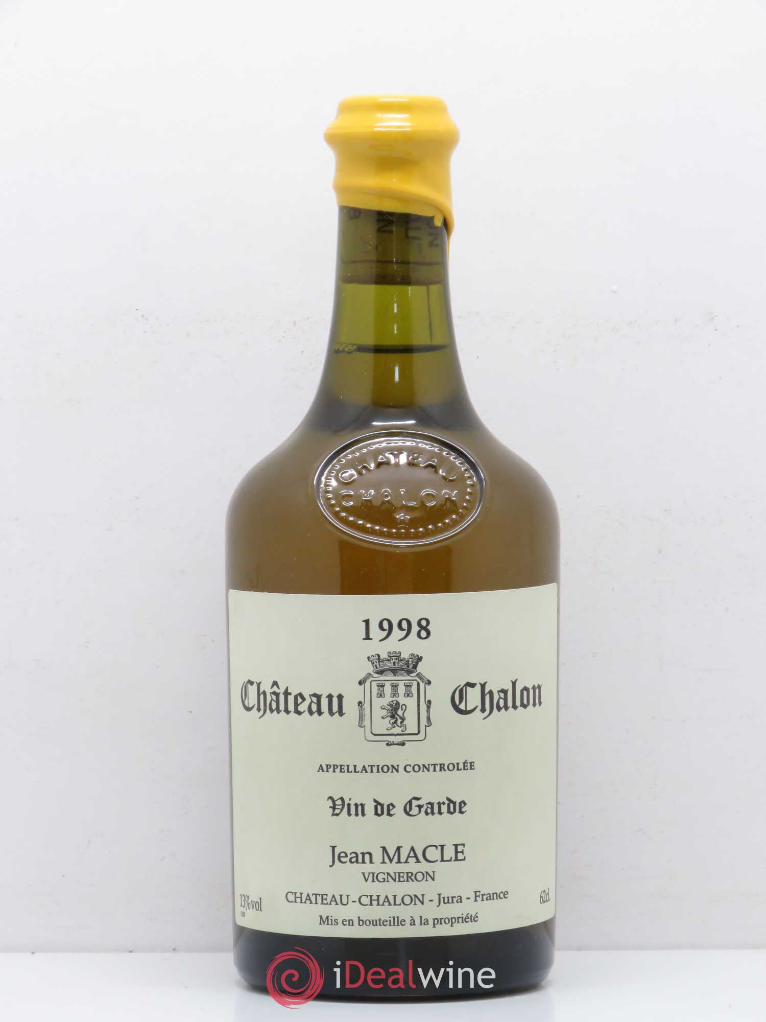 Château-Chalon Jean Macle 1998 - Lot de 1 bouteille - 0