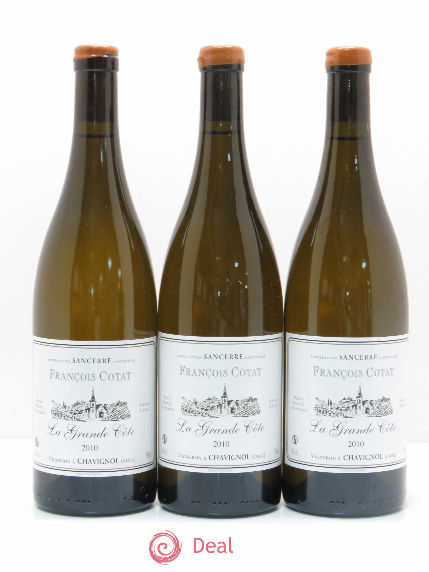 Sancerre La Grande Côte François Cotat 2010 - Lot de 3 bouteilles - 0