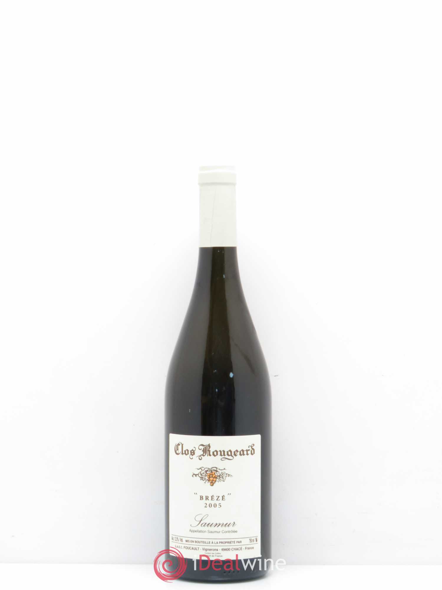 Saumur Brézé Clos Rougeard 2005 - Lot de 1 bouteille - 0
