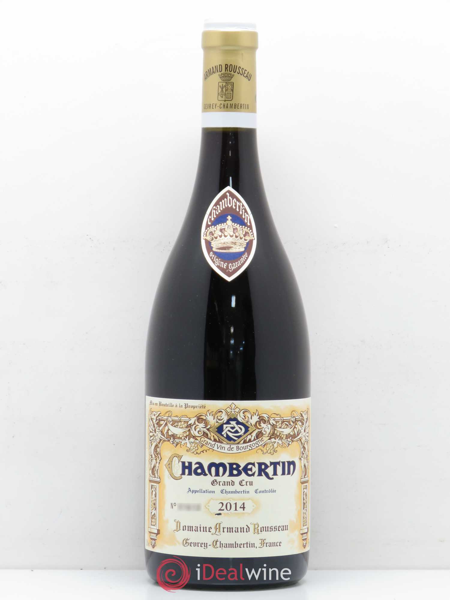 Chambertin Grand Cru Armand Rousseau (Domaine) 2014 - Lot de 1 bouteille - 0