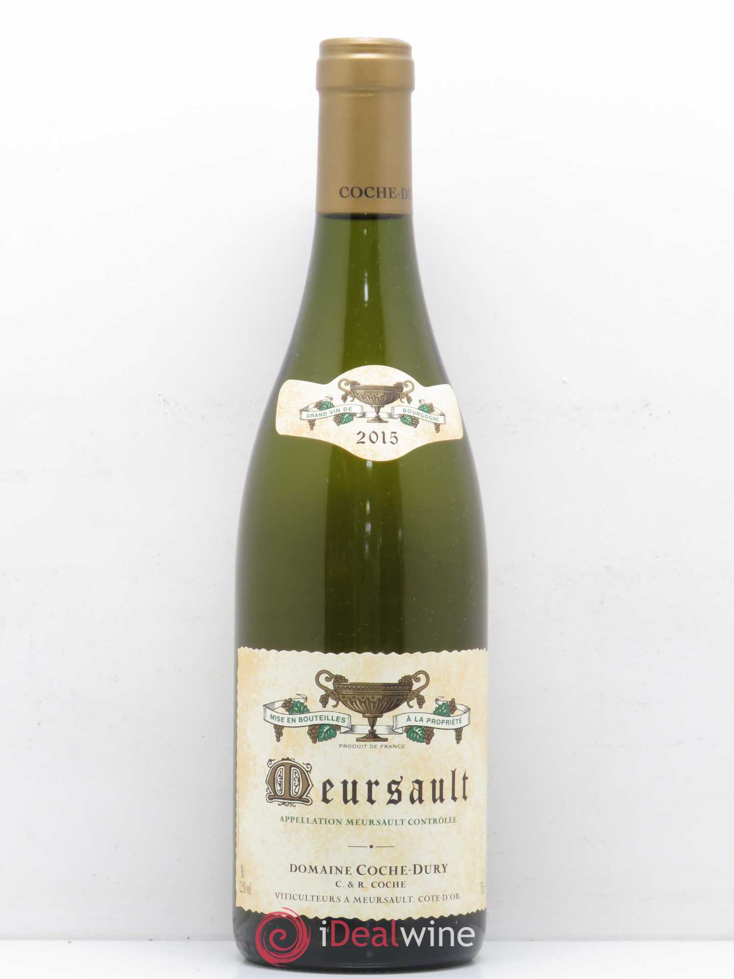 Meursault Coche Dury (Domaine) 2015 - Lot de 1 bouteille - 0