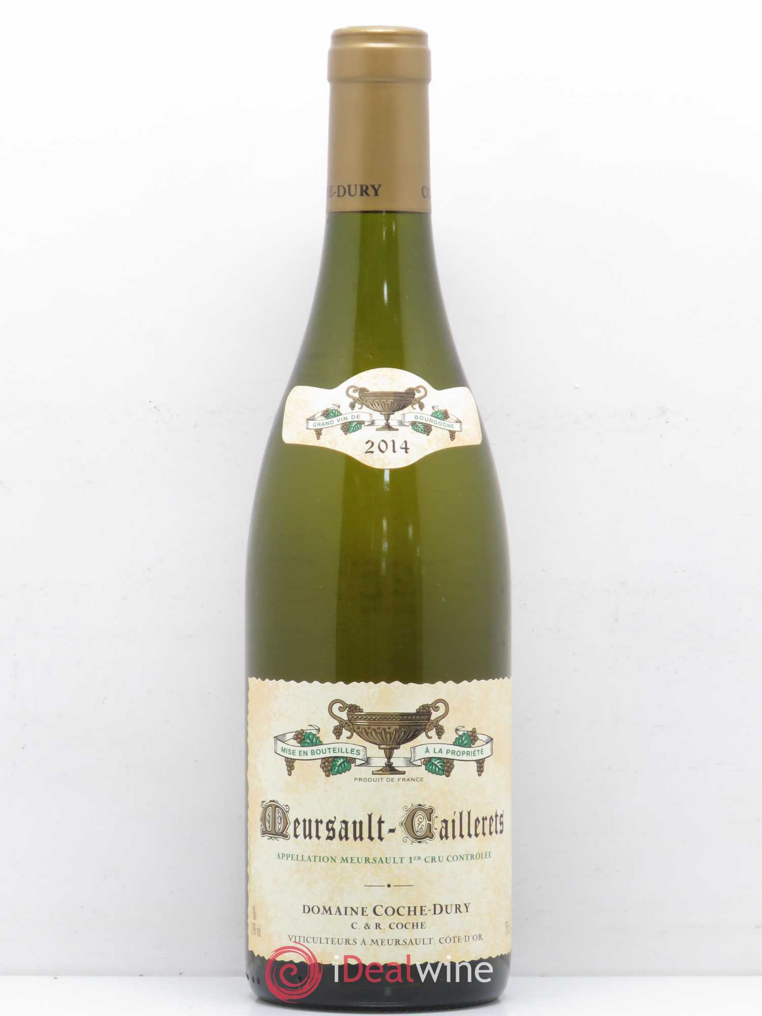 Meursault 1er Cru Caillerets Coche Dury (Domaine) 2014 - Lot de 1 bouteille - 0
