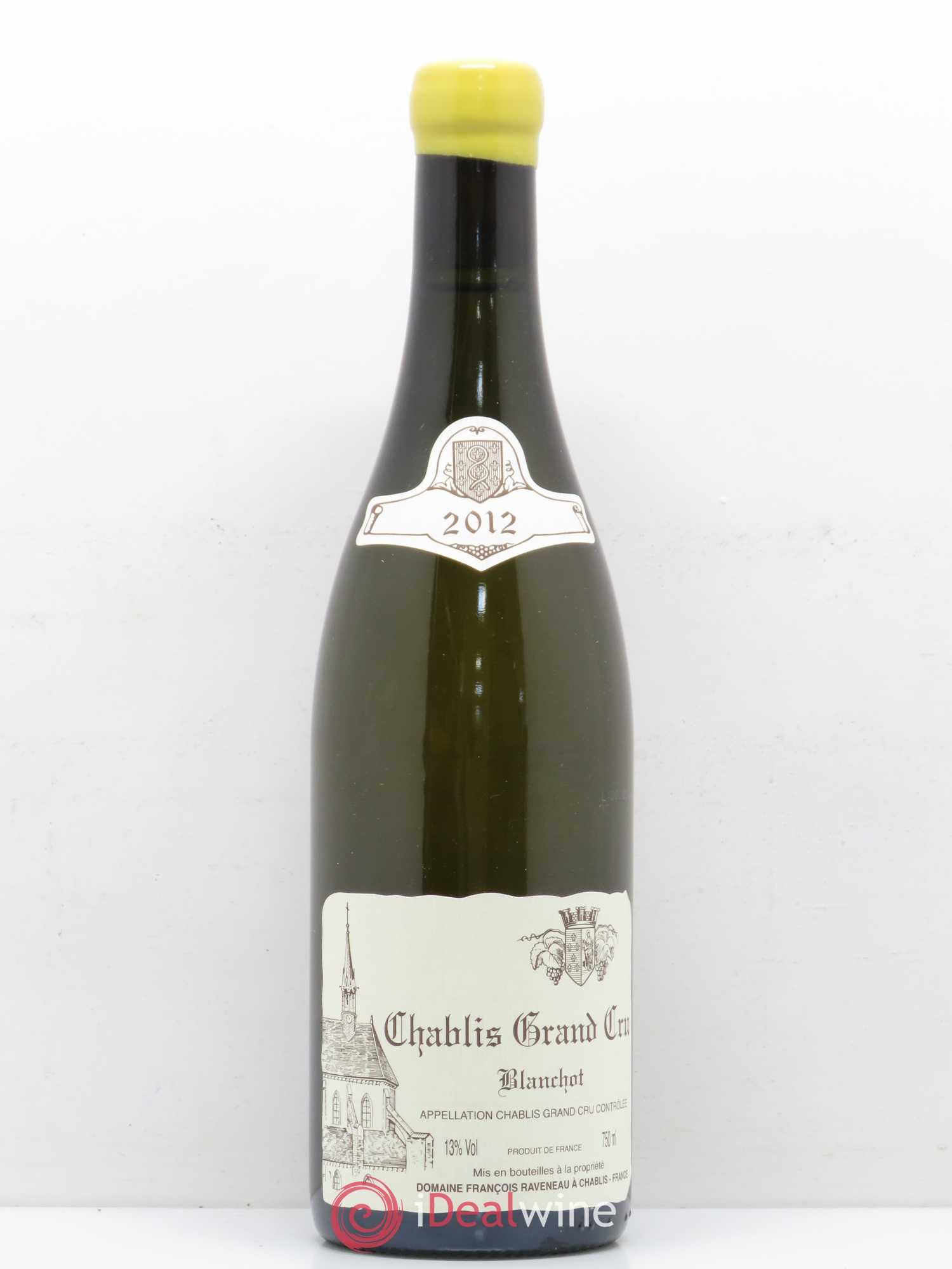 Chablis Grand Cru Blanchot Raveneau (Domaine) 2012 - Lot de 1 bouteille - 0