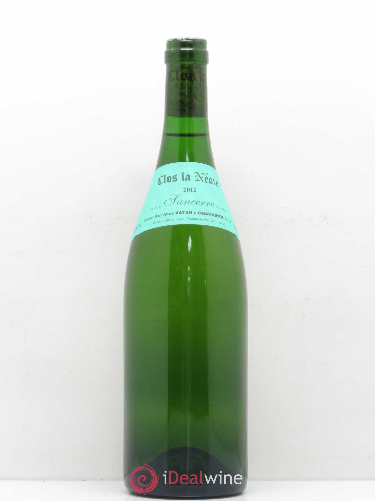 Sancerre Clos la Neore Edmond Vatan 2012 - Lot de 1 bouteille - 0