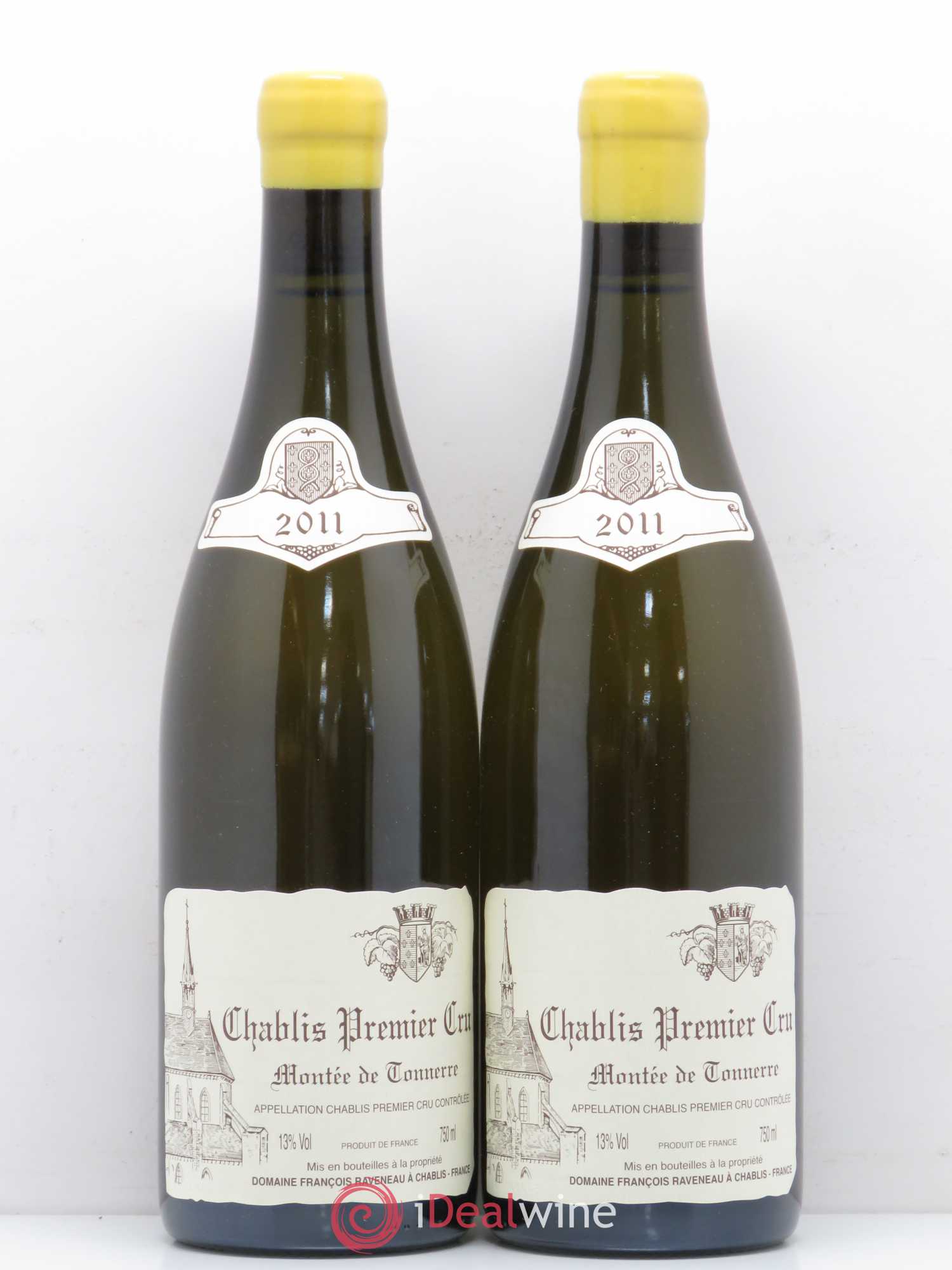 Chablis 1er Cru Montée de Tonnerre Raveneau (Domaine) 2011 - Lot de 2 bouteilles - 0