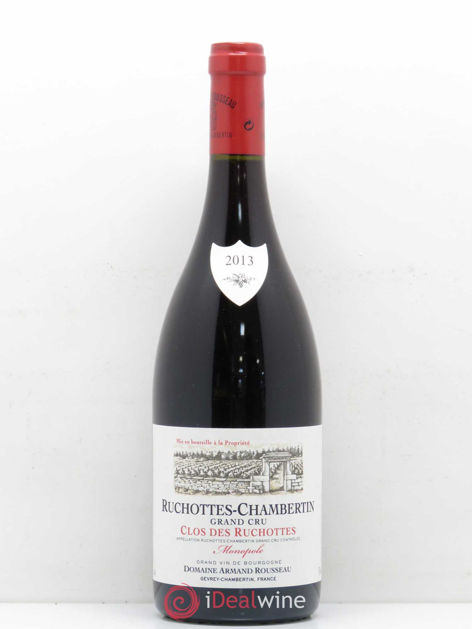 Ruchottes-Chambertin Grand Cru Clos des Ruchottes Armand Rousseau (Domaine) 2013 - Lot de 1 bouteille - 0