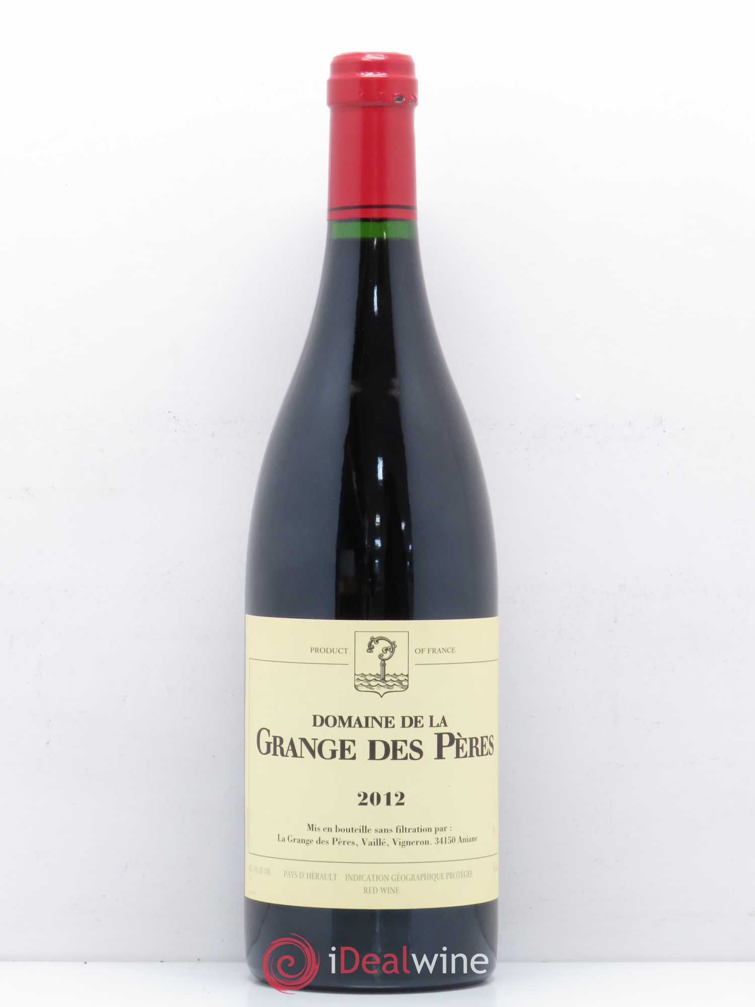 Pays d'Hérault Grange des Pères Laurent Vaillé 2012 - Lot de 1 bouteille - 0