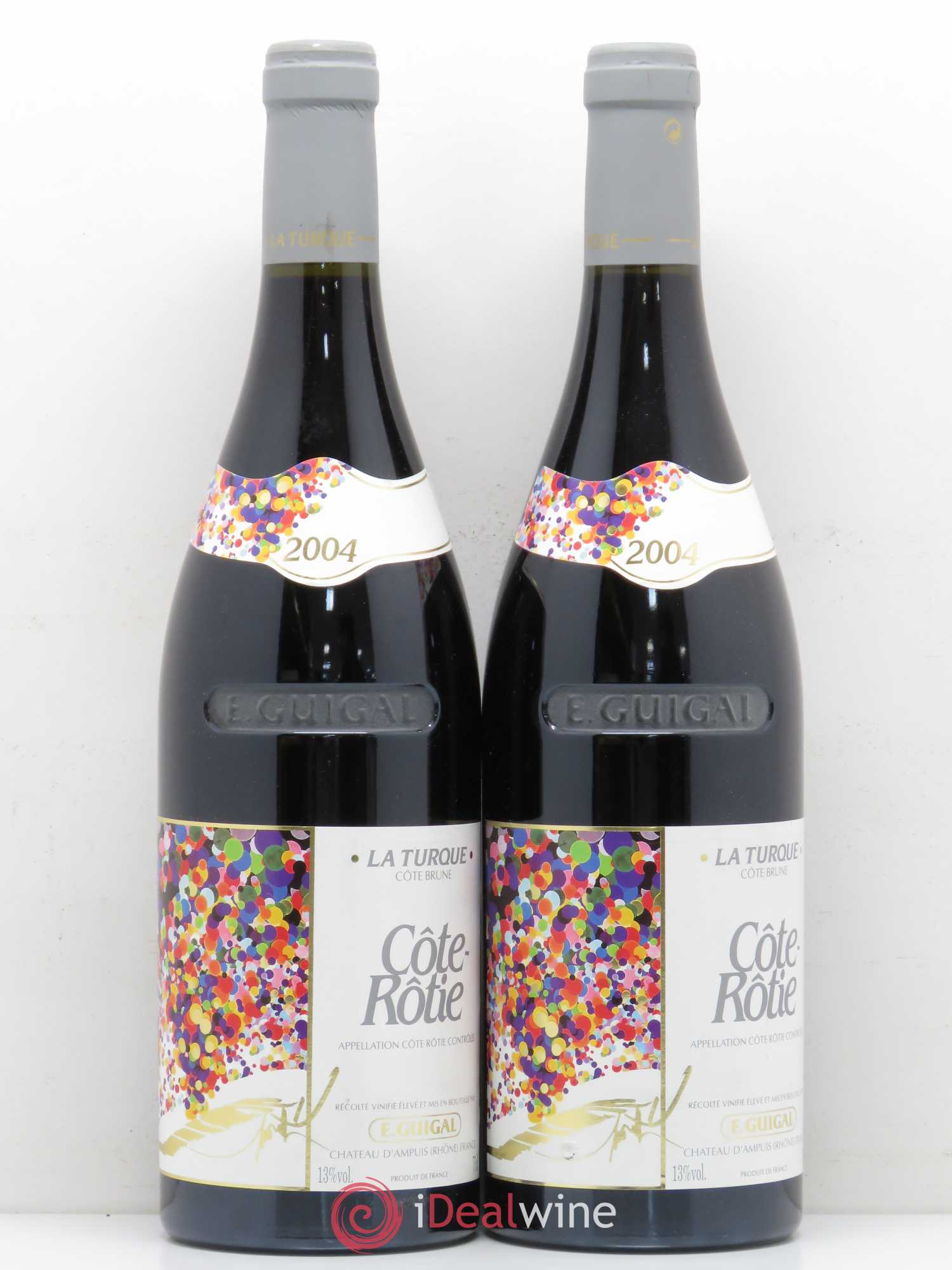 Côte-Rôtie La Turque Guigal 2004 - Lot de 2 bouteilles - 0