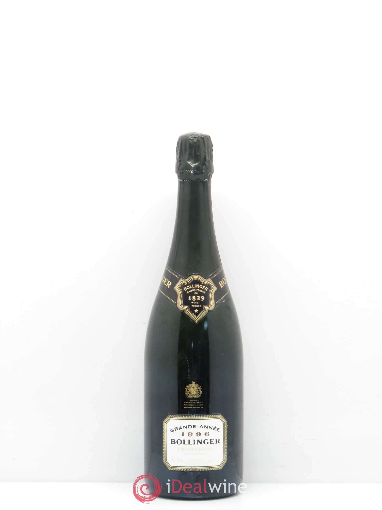 La Grande Année Brut Bollinger 1996 - Lot de 1 bouteille - 0