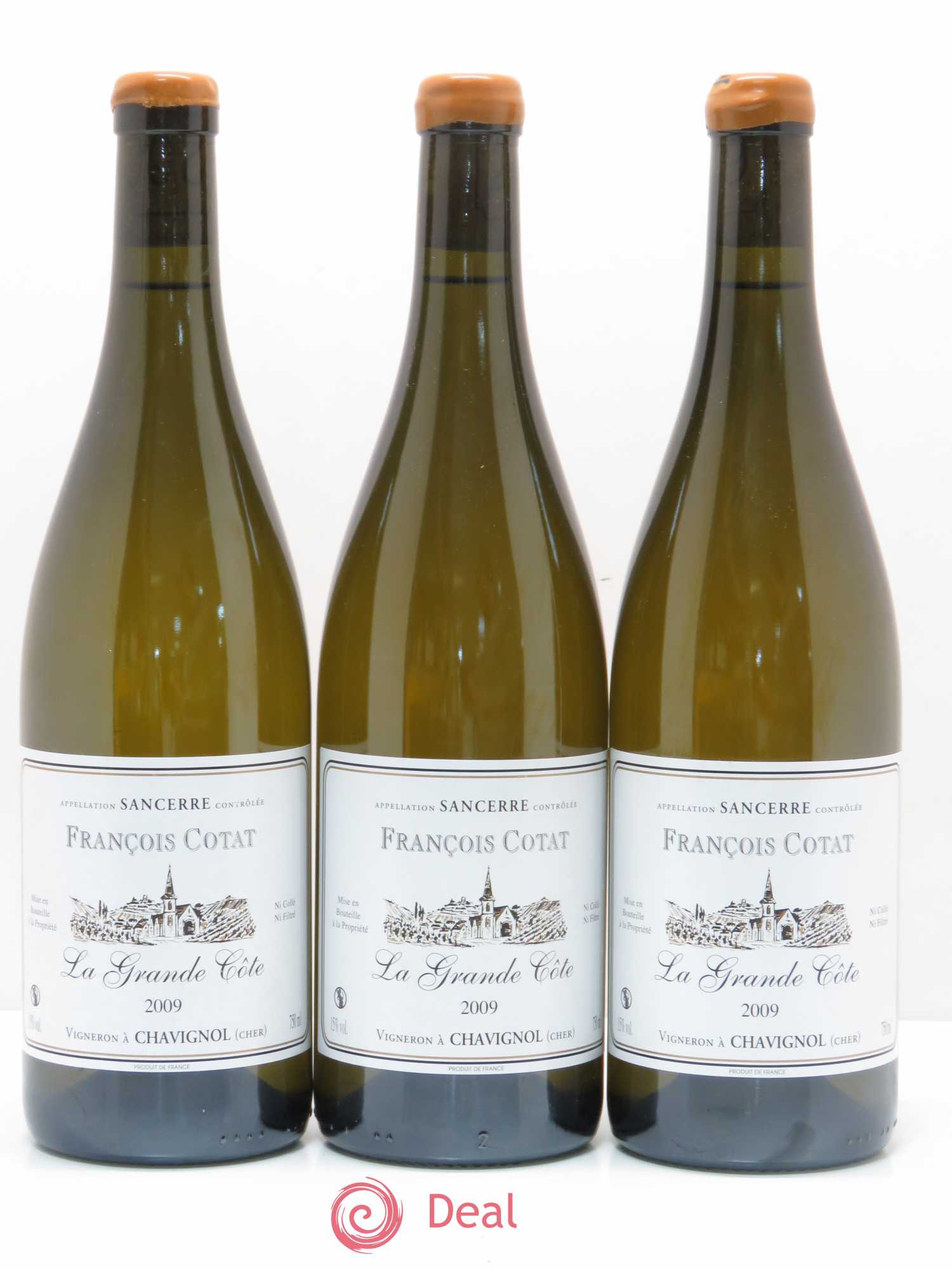 Sancerre La Grande Côte François Cotat 2009 - Lot de 3 bouteilles - 0
