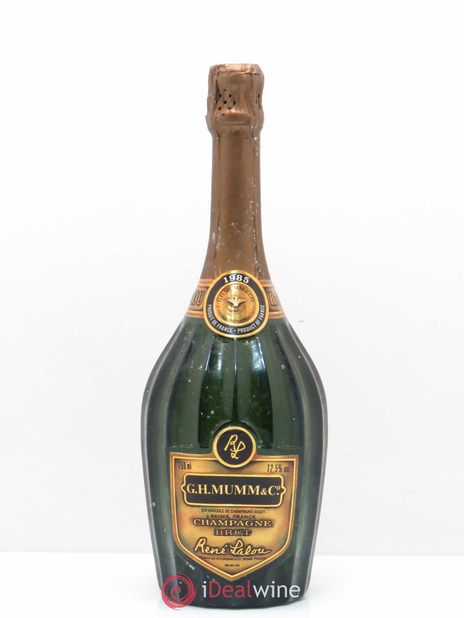 René Lalou Mumm 1985 - Lot de 1 bouteille - 0