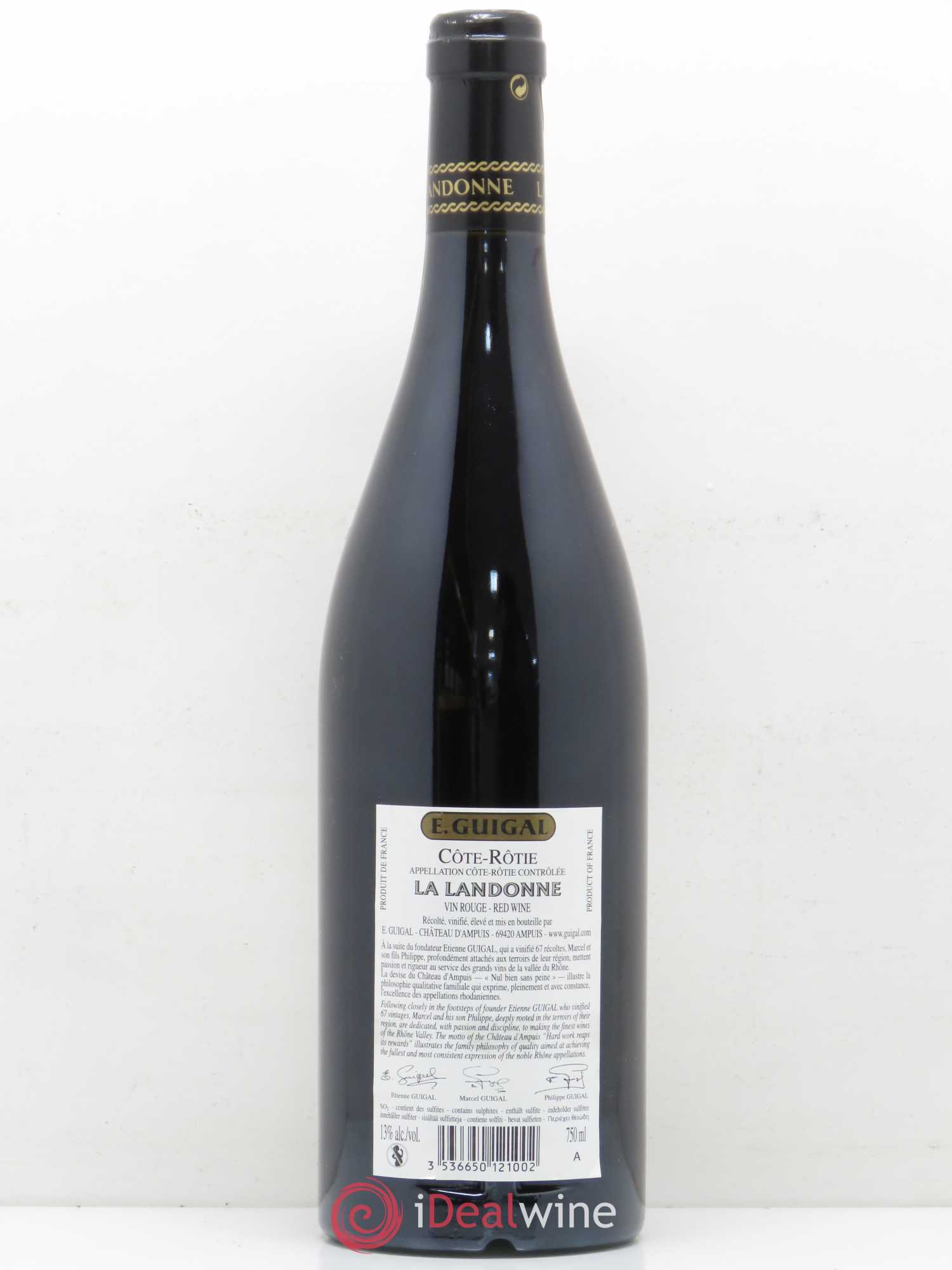Côte-Rôtie La Landonne Guigal 2007 - Lot de 1 bouteille - 1