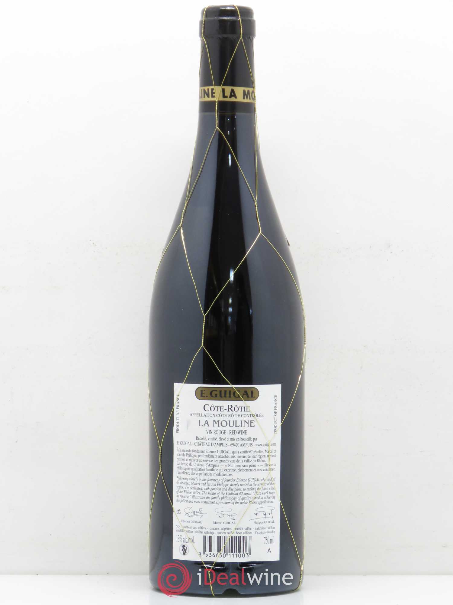 Côte-Rôtie La Mouline Guigal 2007 - Lot de 1 bouteille - 1