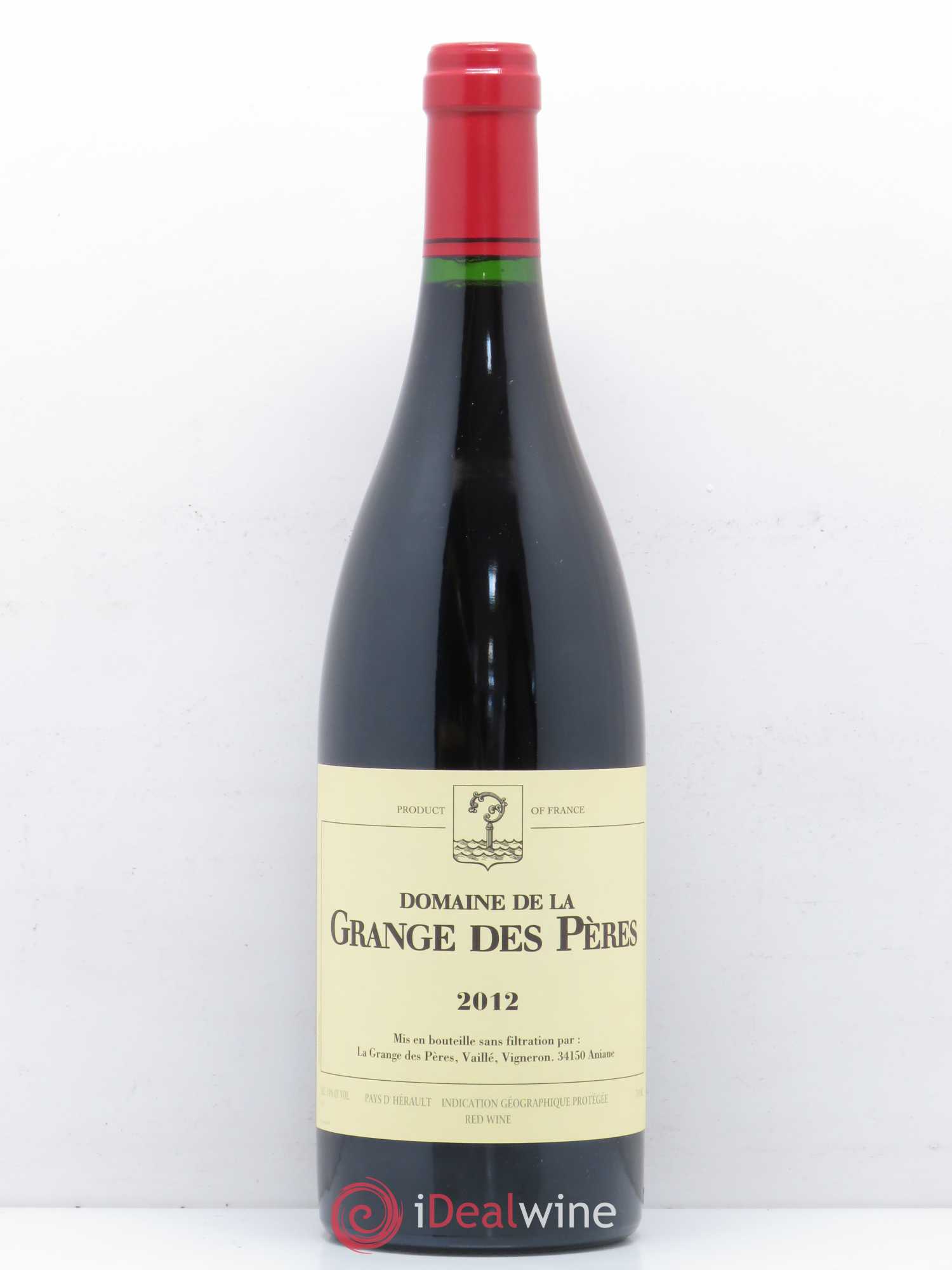 Pays d'Hérault Grange des Pères Laurent Vaillé 2012 - Lot de 1 bouteille - 0